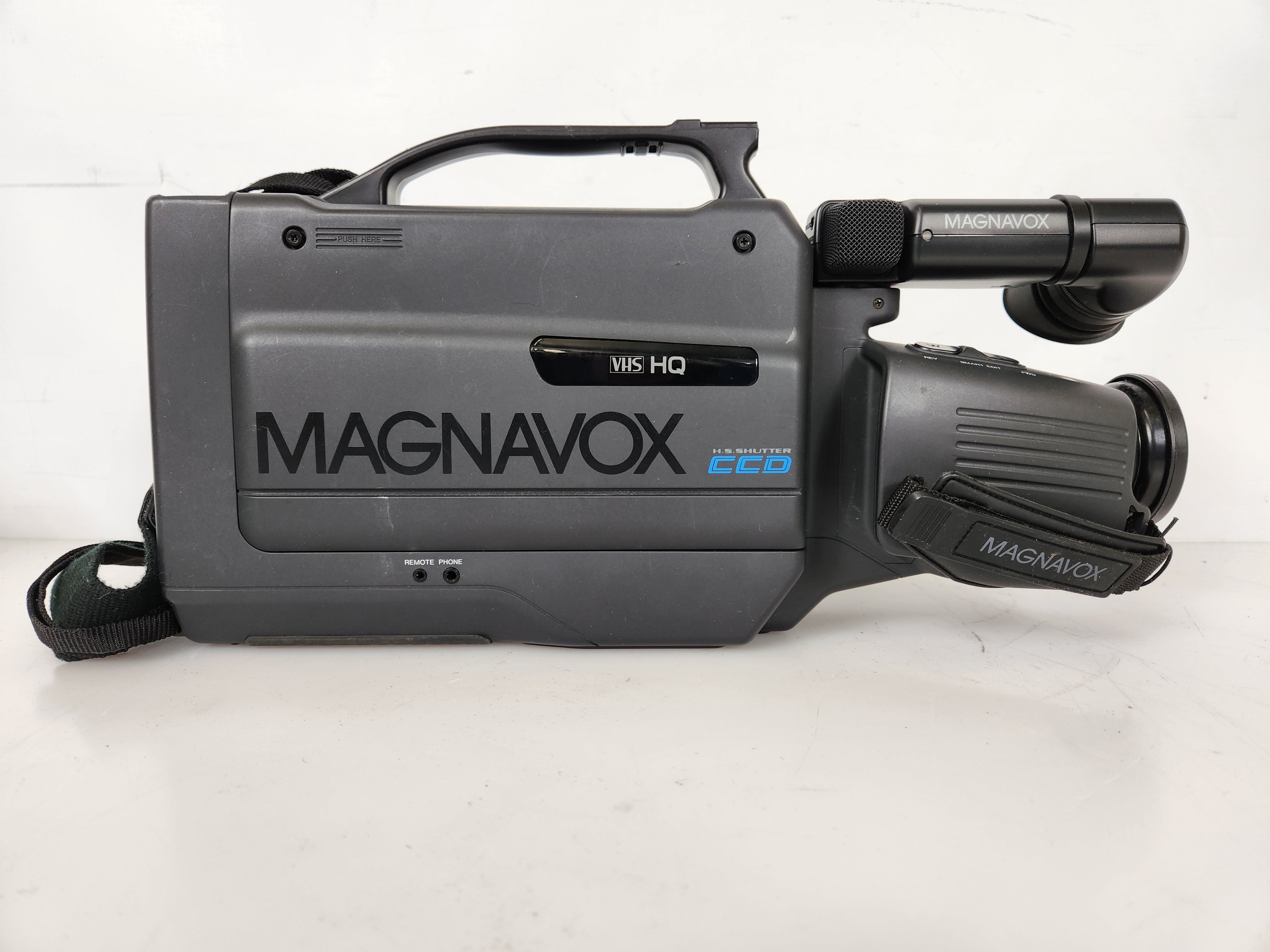Magnavox VHS HQ Camcorder with Case