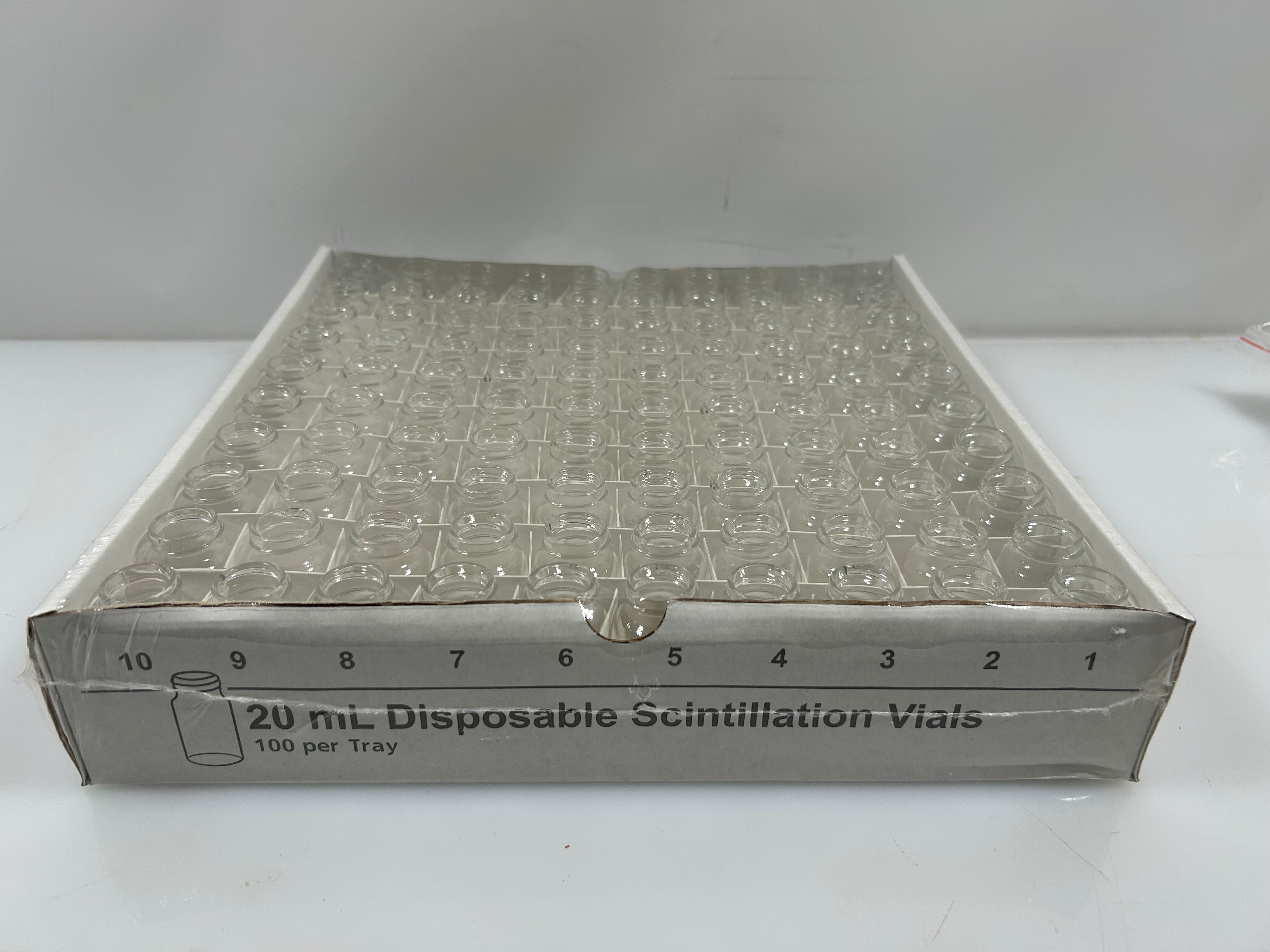 20mL Disposable Scintillation Vials *New*