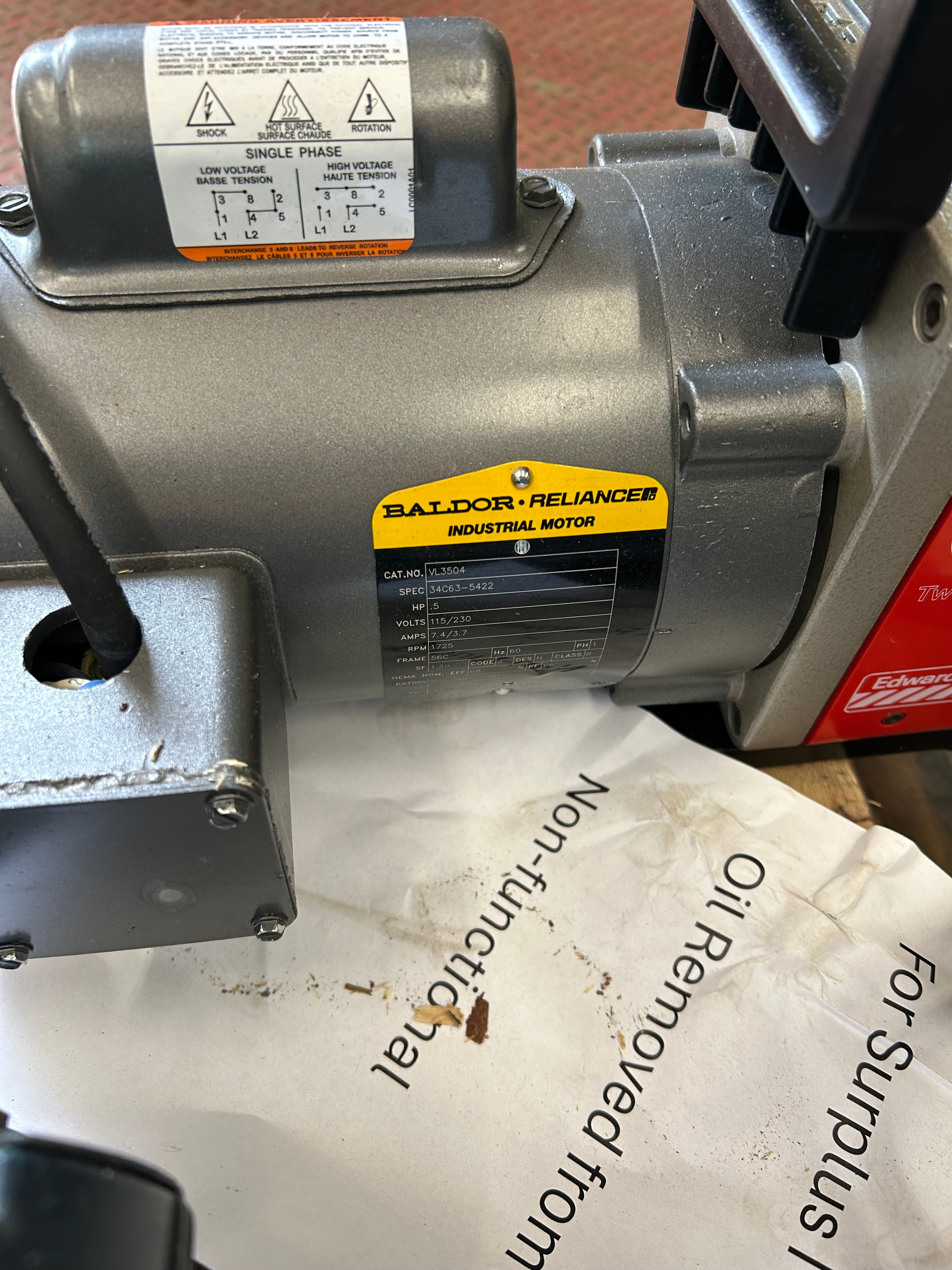 Assortment of Vacuum Pumps *Parts or Repair* #1