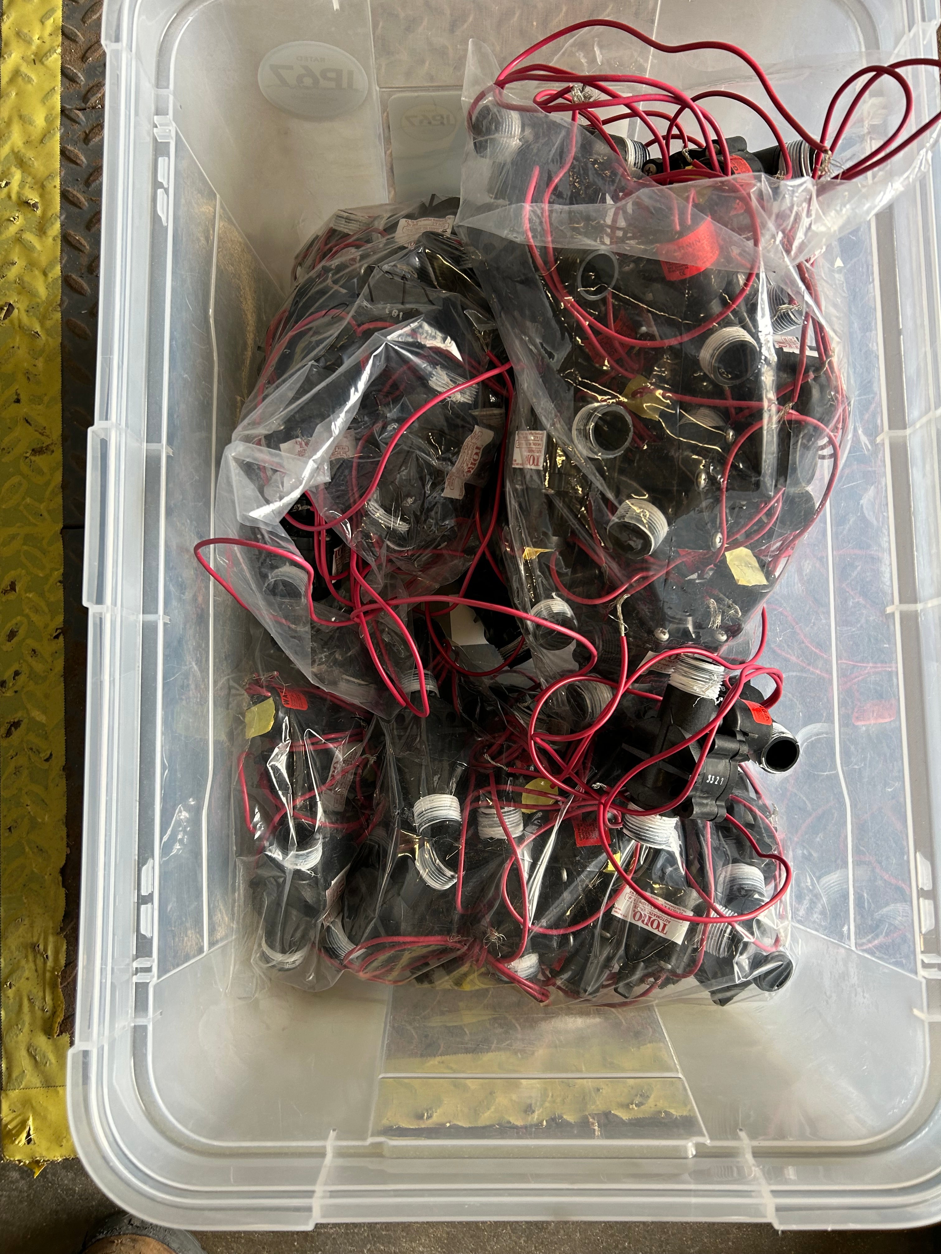 Lot of Toro Automatic Valve 3/4" Approximately 25lbs  *Untested*