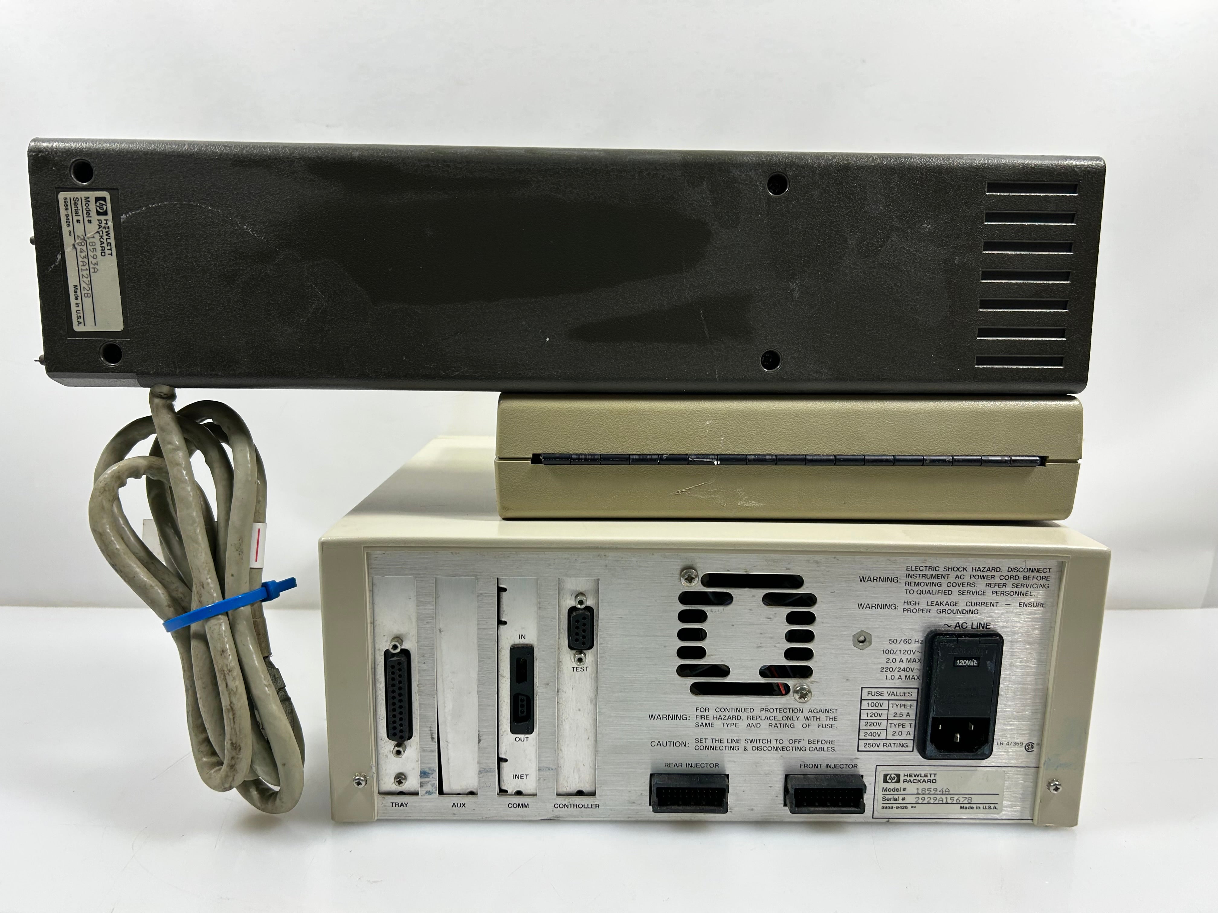 Hewlett Packard 7673A Automatic Injector Tower and Controller *Untested*