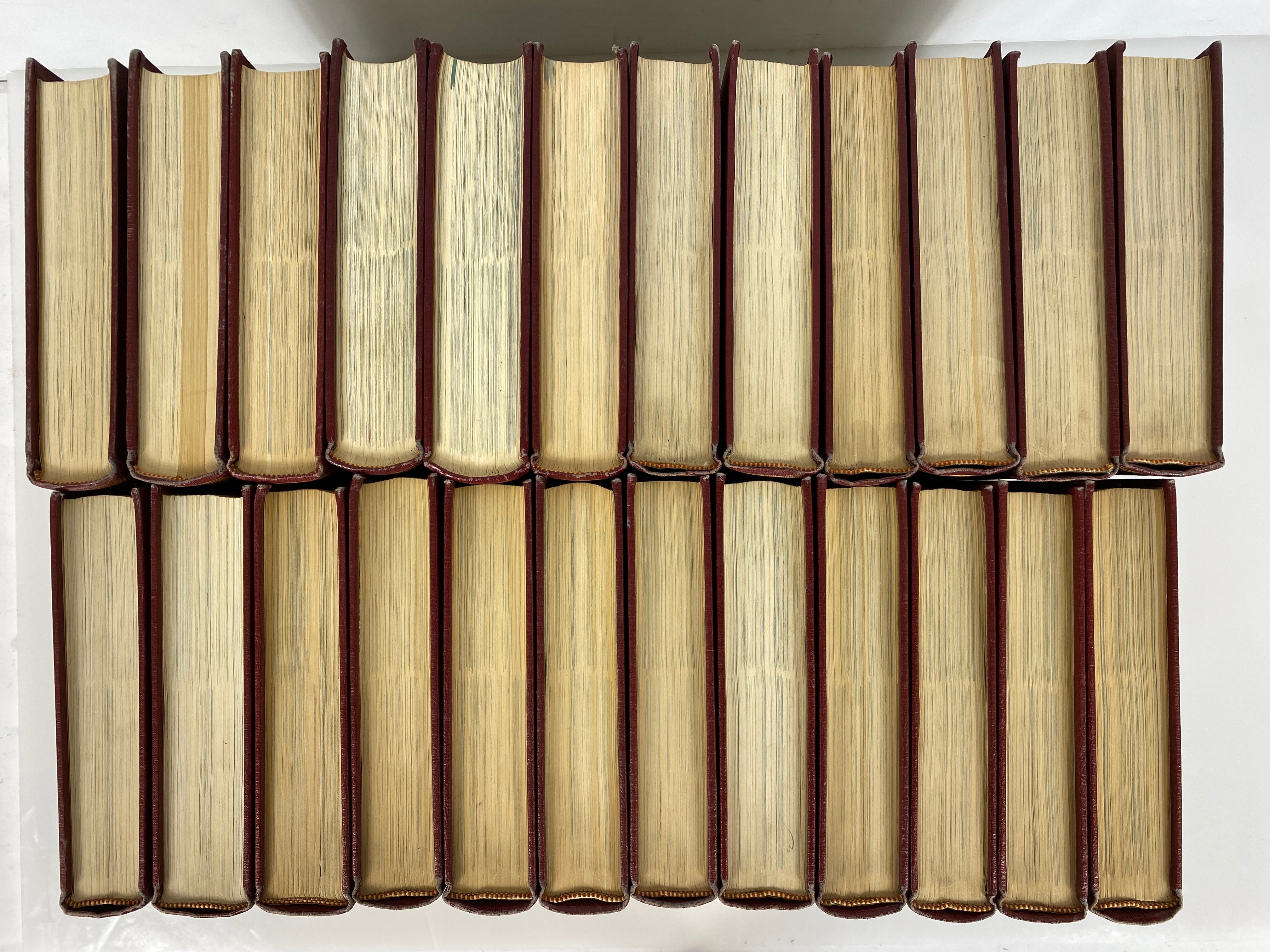 24 Volumes: Complete 1953 The American Peoples Encyclopedia w 4 Yearbooks HC