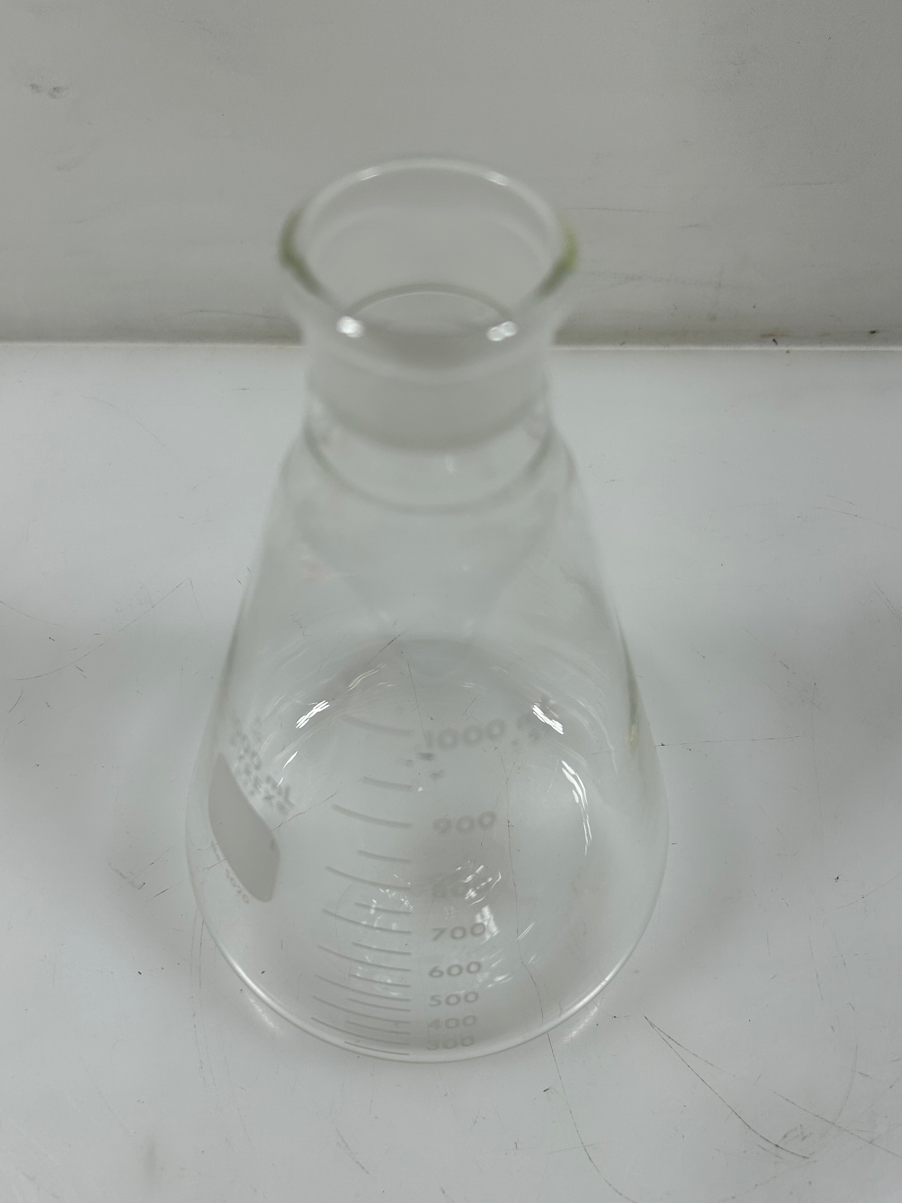Lab Glass 1000mL Erlenmeyer Flask