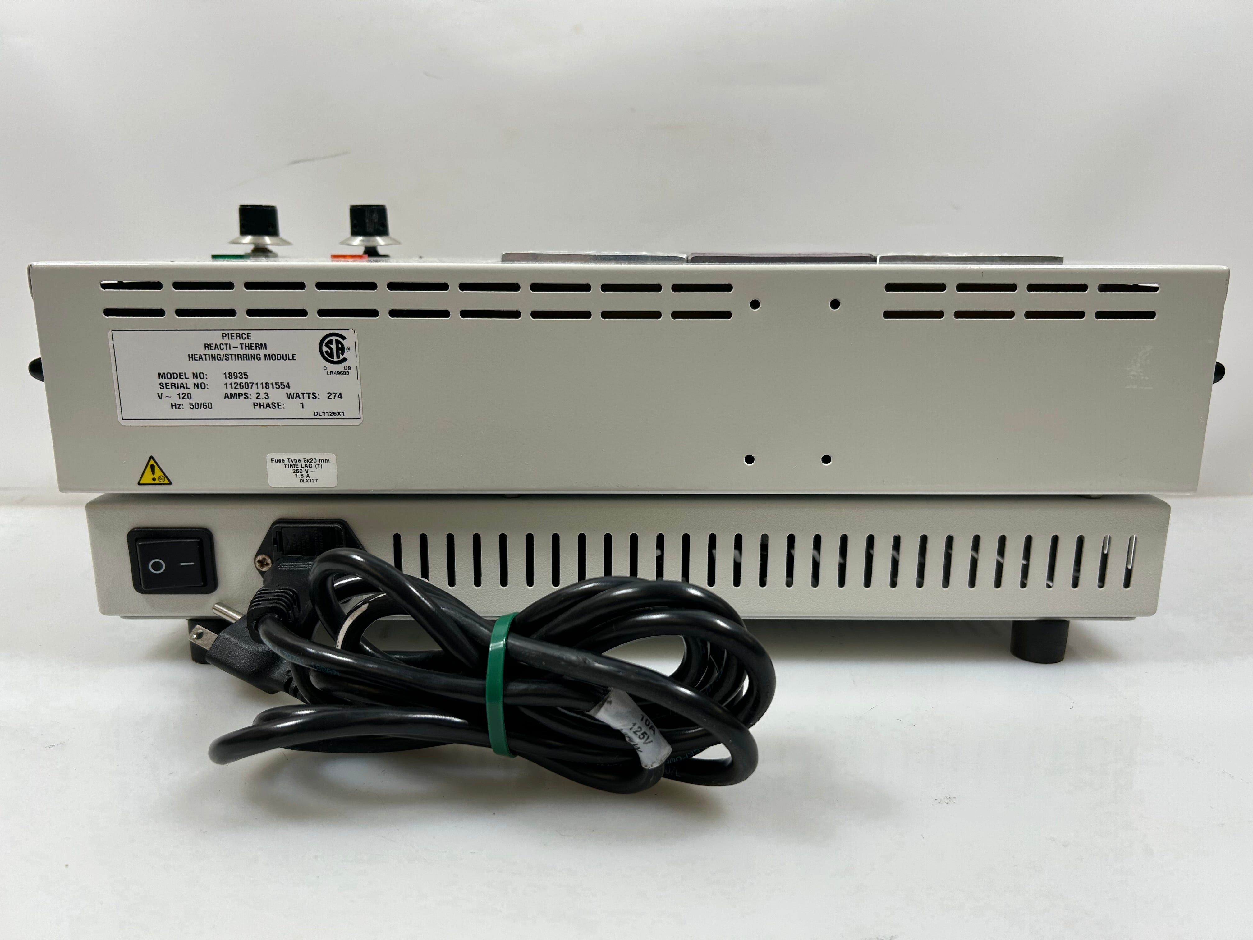 Pierce Reacti-Therm III Heating/Stirring Module Model 18935