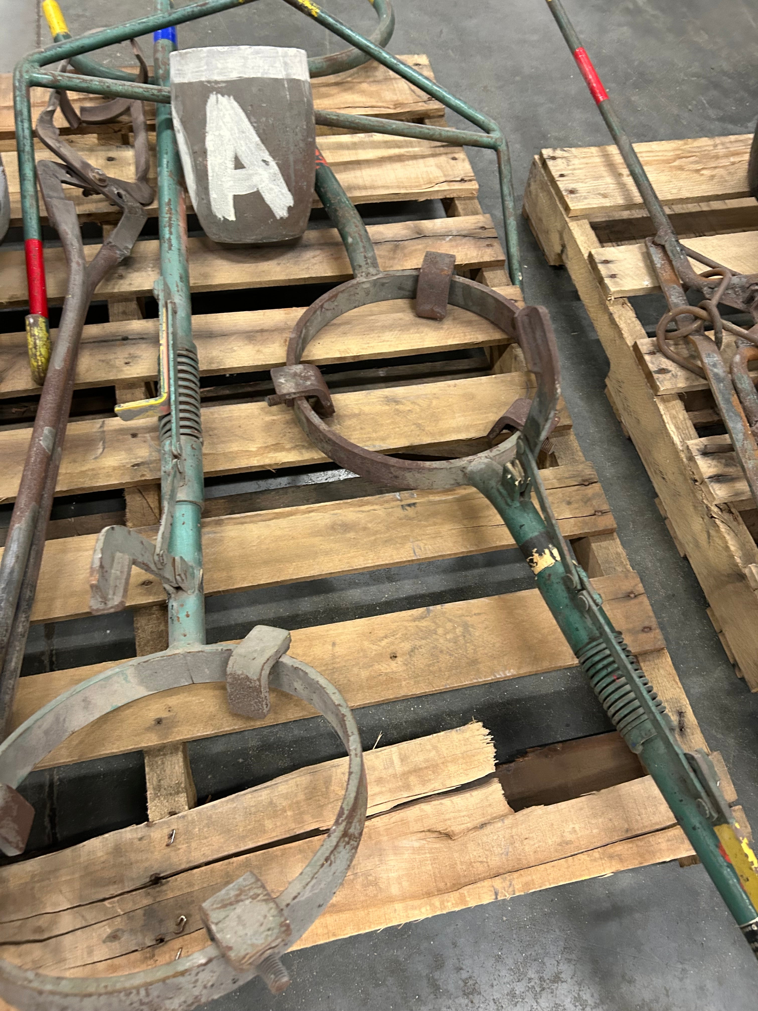 Large Assortment of Metal Foundry Tools