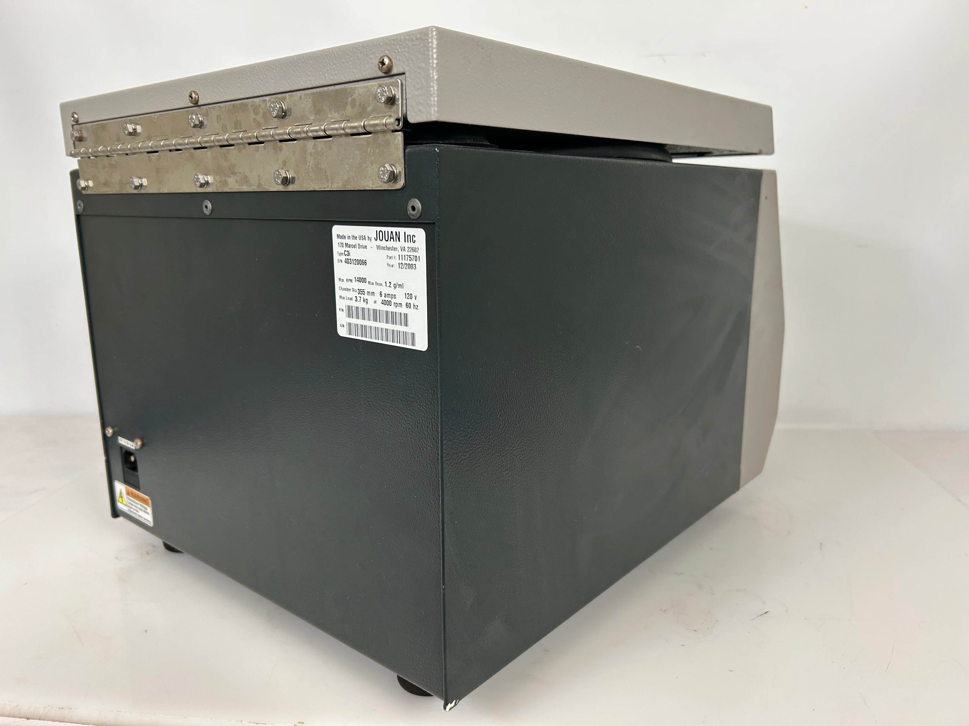 Jouan C3i Centrifuge