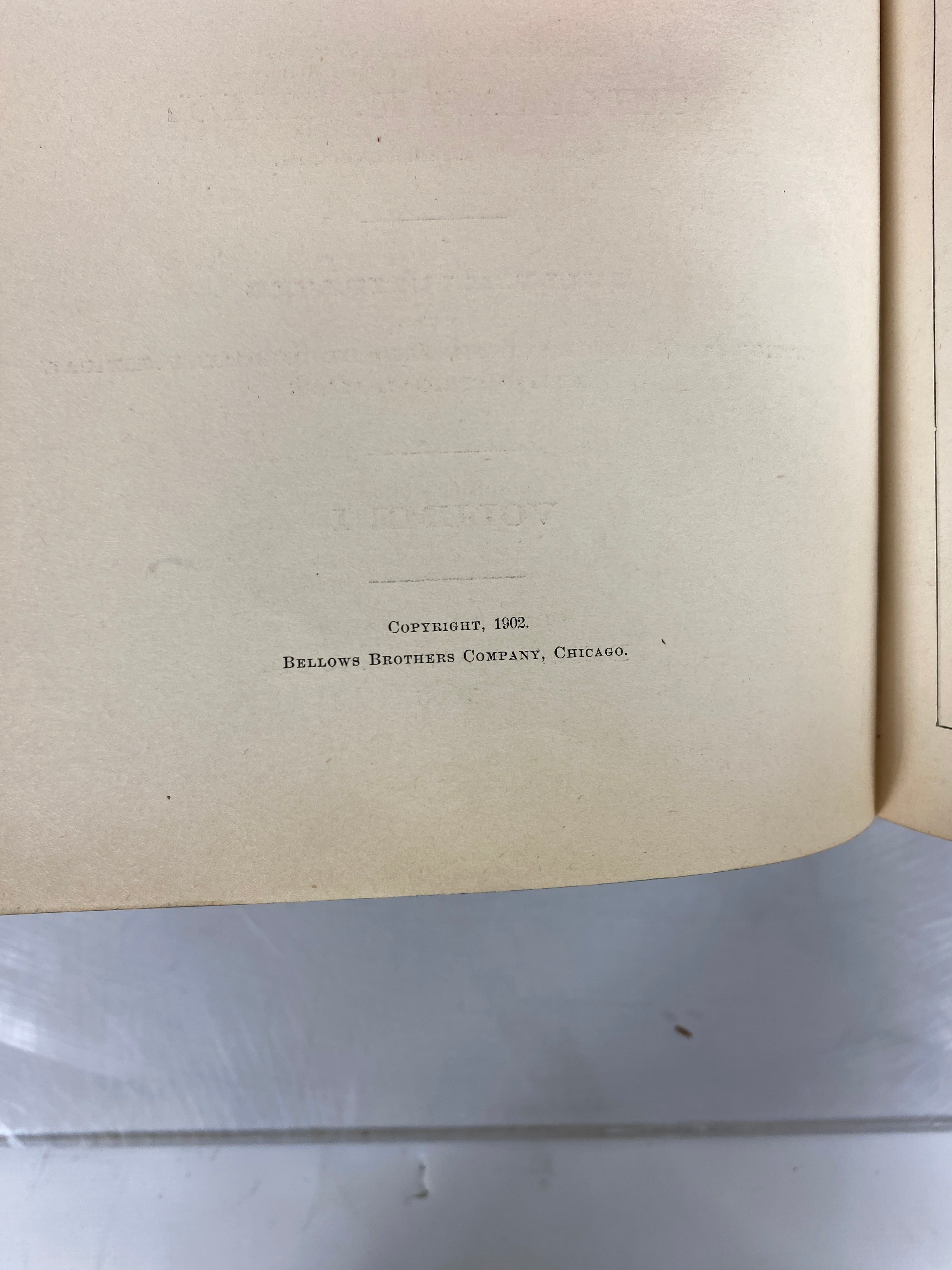3 Antique Volumes: Hill's Practical Reference Library 1903 (I/II/IV) HC
