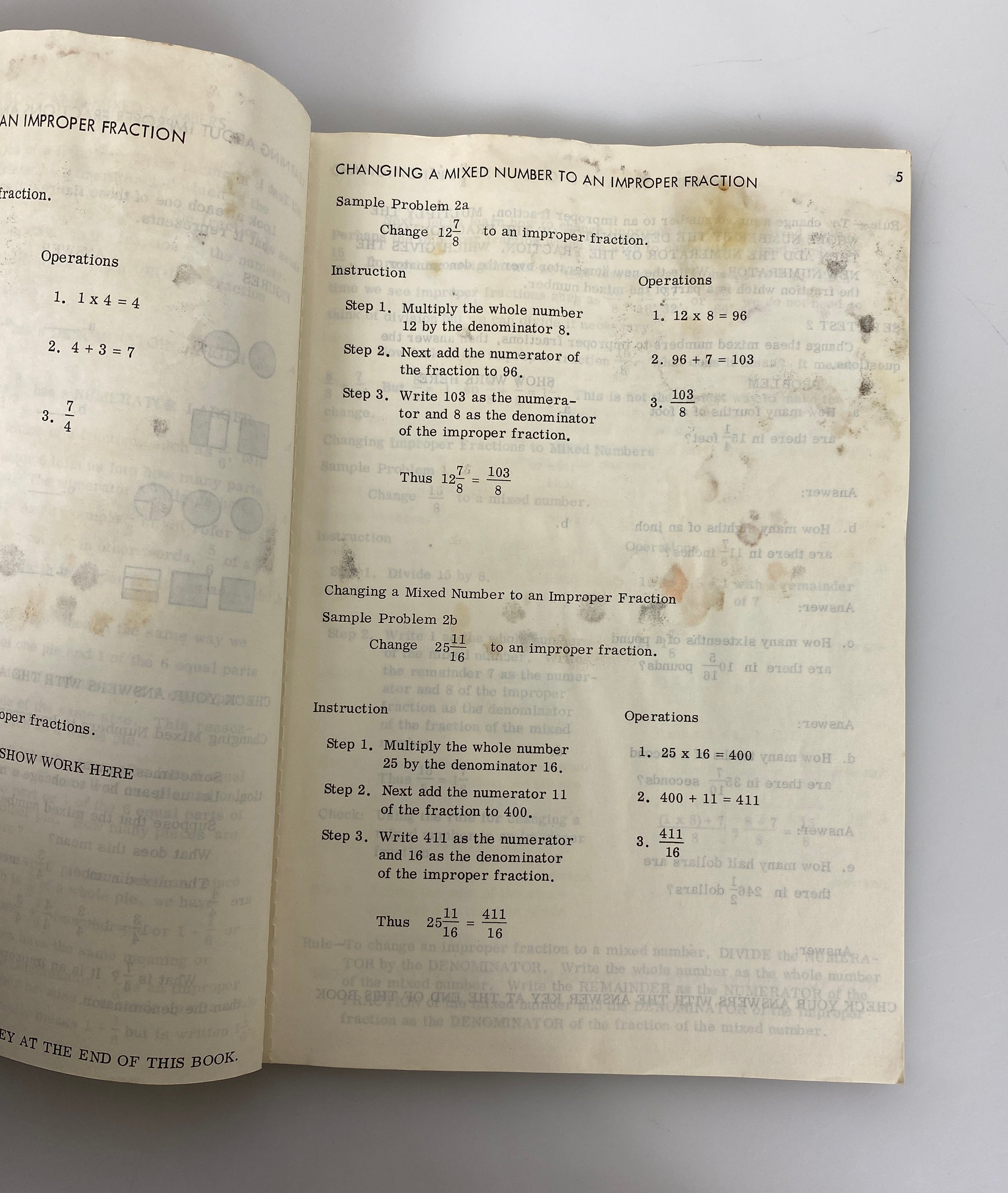 3 Essential Mathematics American School Workbooks by Chamberlain 1975 SC