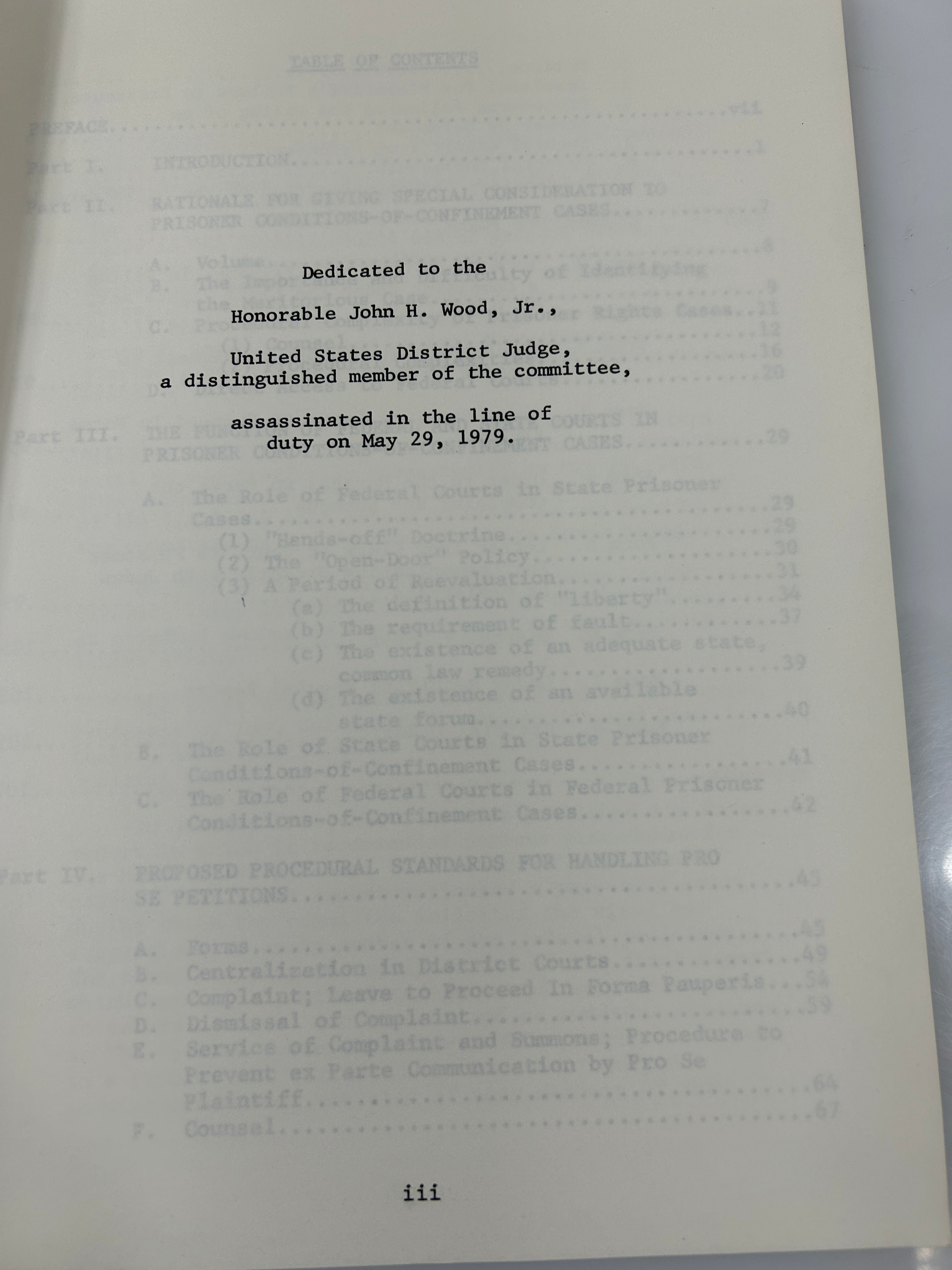 3 Federal Judiciary Center SC: Prisoner Civil Rights/Magistrates/Arbitration