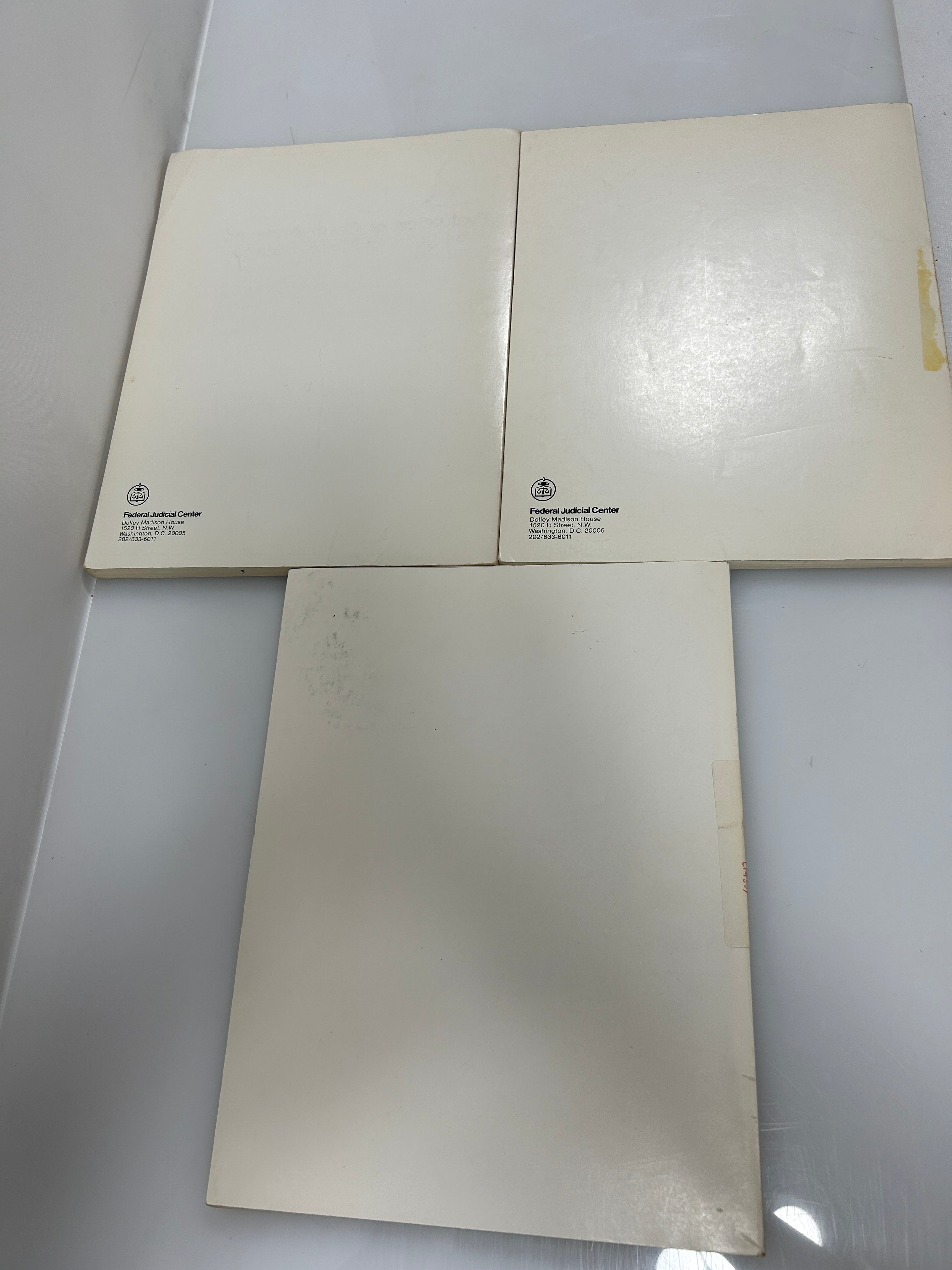 3 Federal Judiciary Center SC: Prisoner Civil Rights/Magistrates/Arbitration