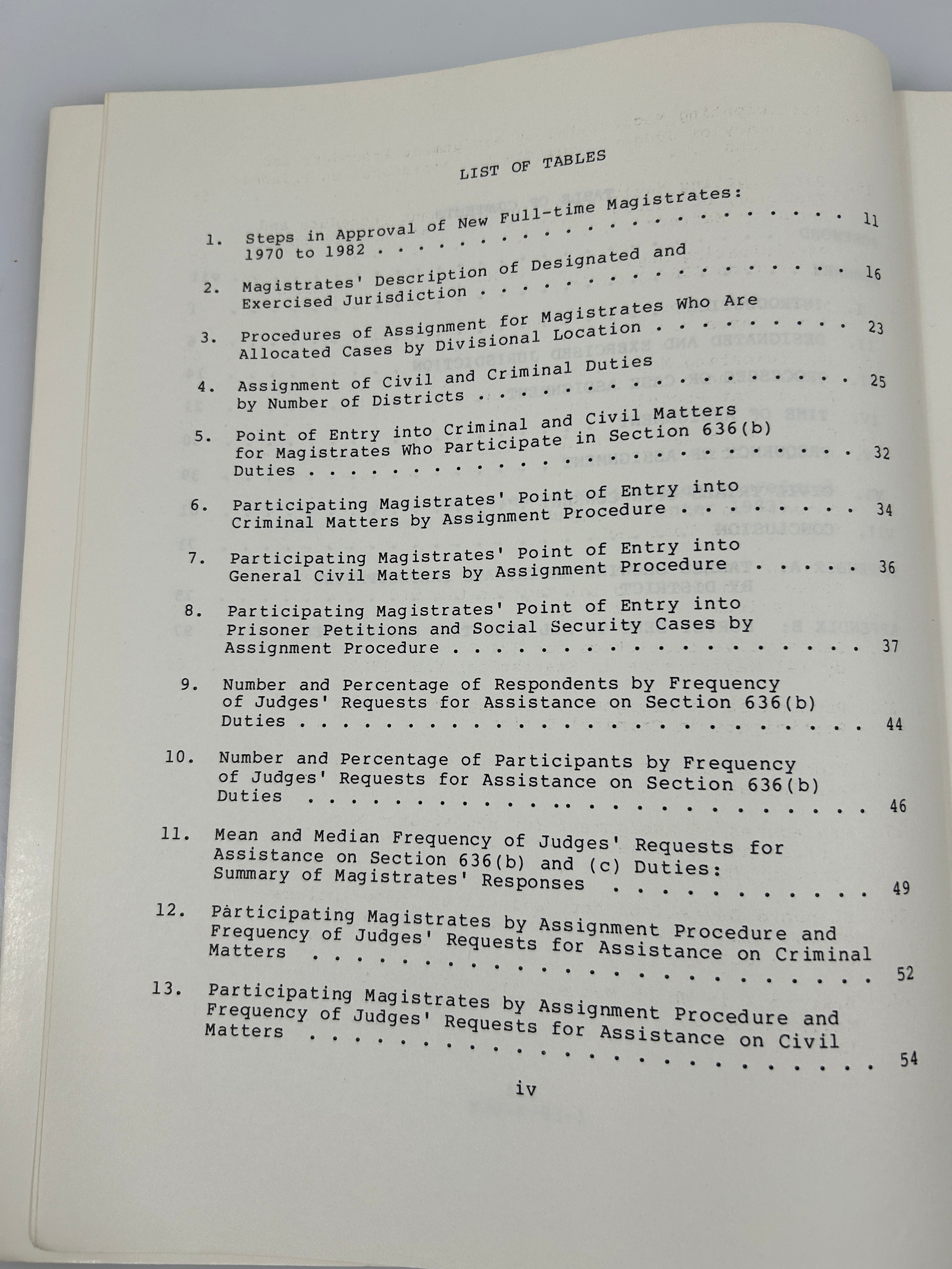 3 Federal Judiciary Center SC: Prisoner Civil Rights/Magistrates/Arbitration