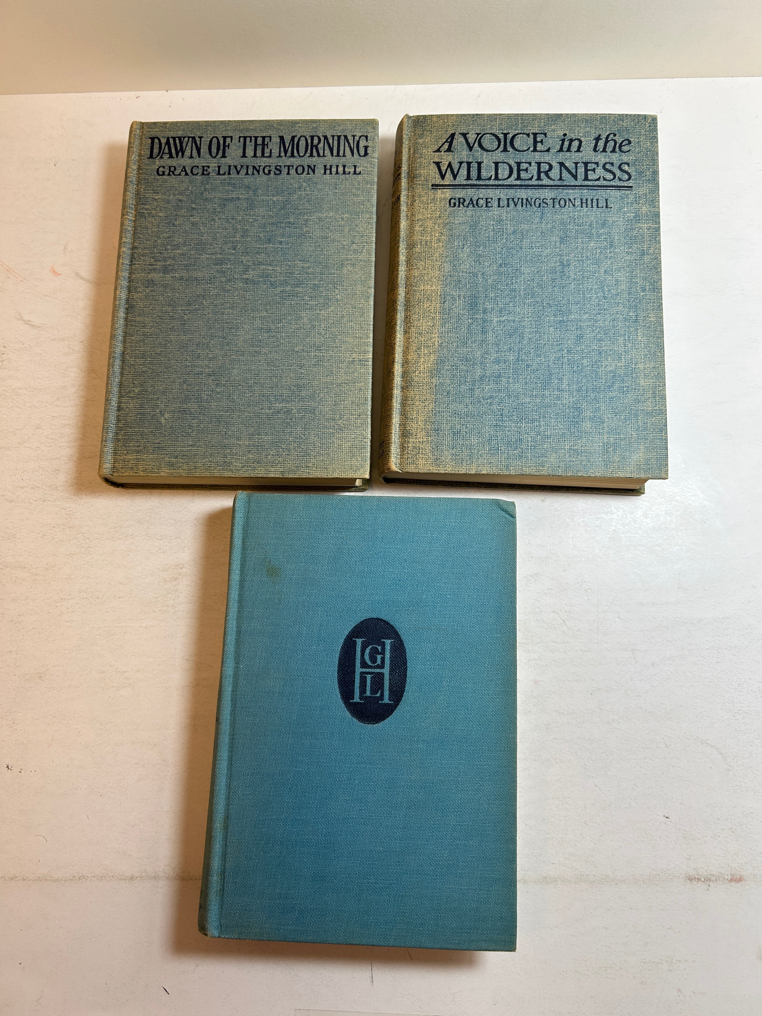 3 Grace L. Hill Dawn of the Morning/Girl of the Woods/Voice in the Wilderness HC