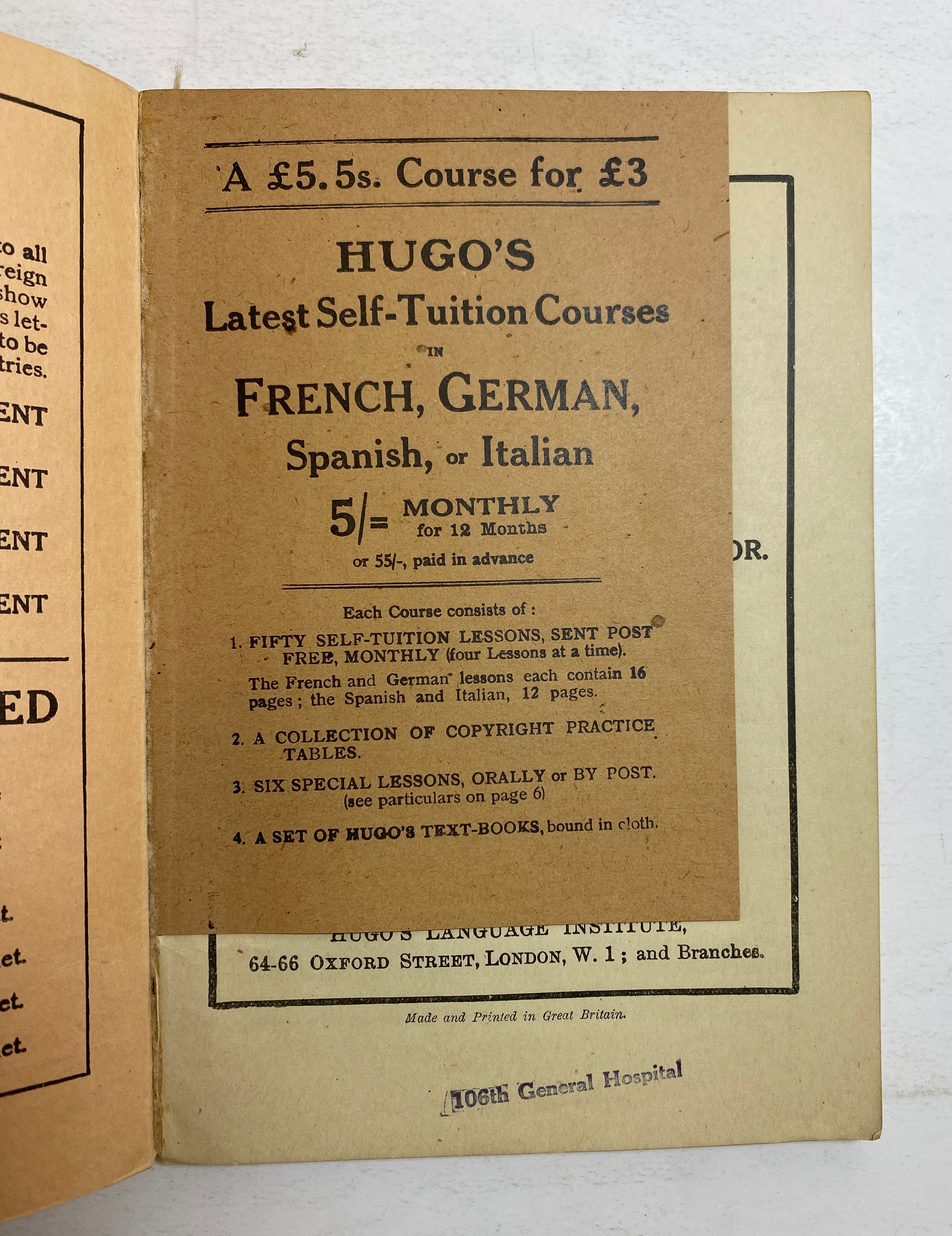 3 Hugo's Simplified System French Language Guides Pronunciation/Grammar SC