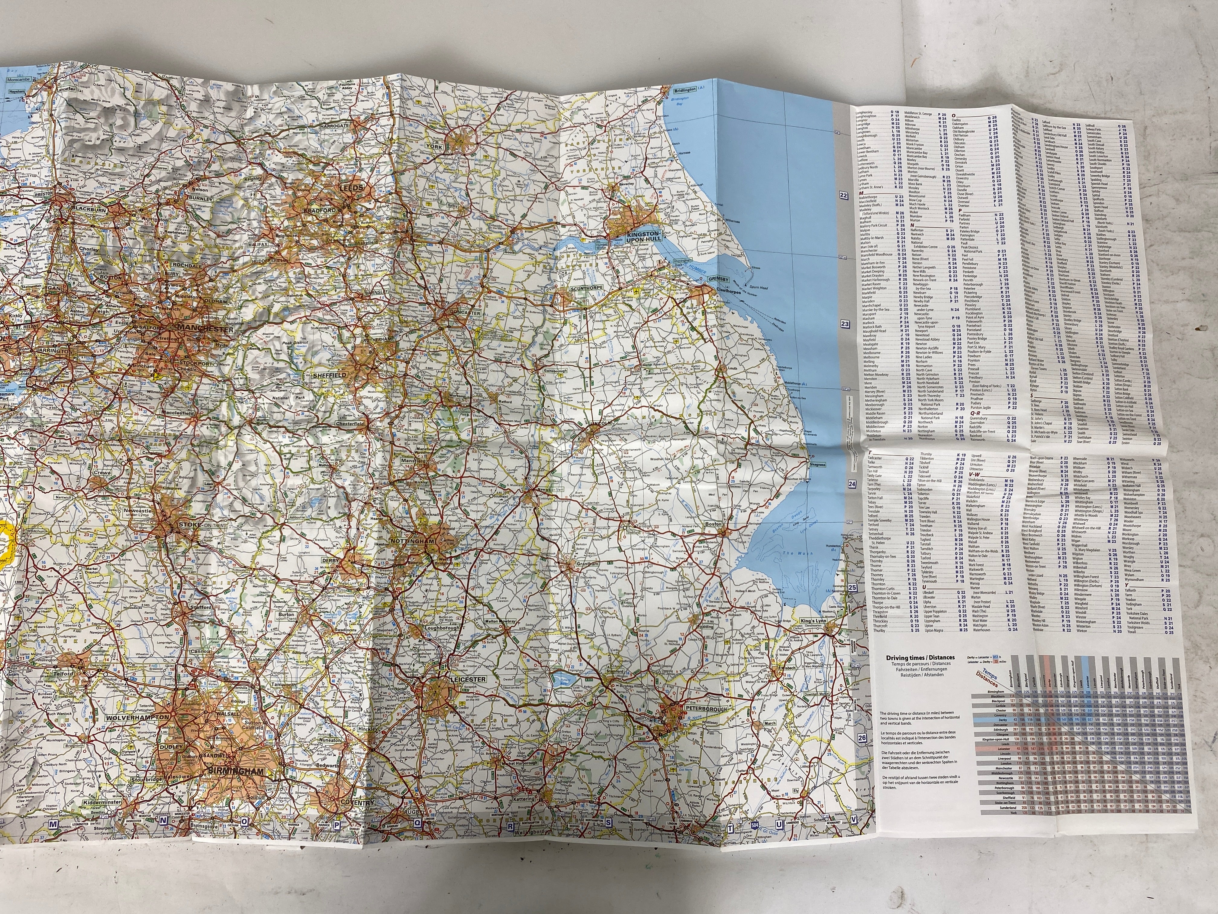 3 Michelin Regional Great Britain Maps 502/503/504 2015-2016