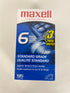 3 Pack Blank Maxell VHS Tapes *New*