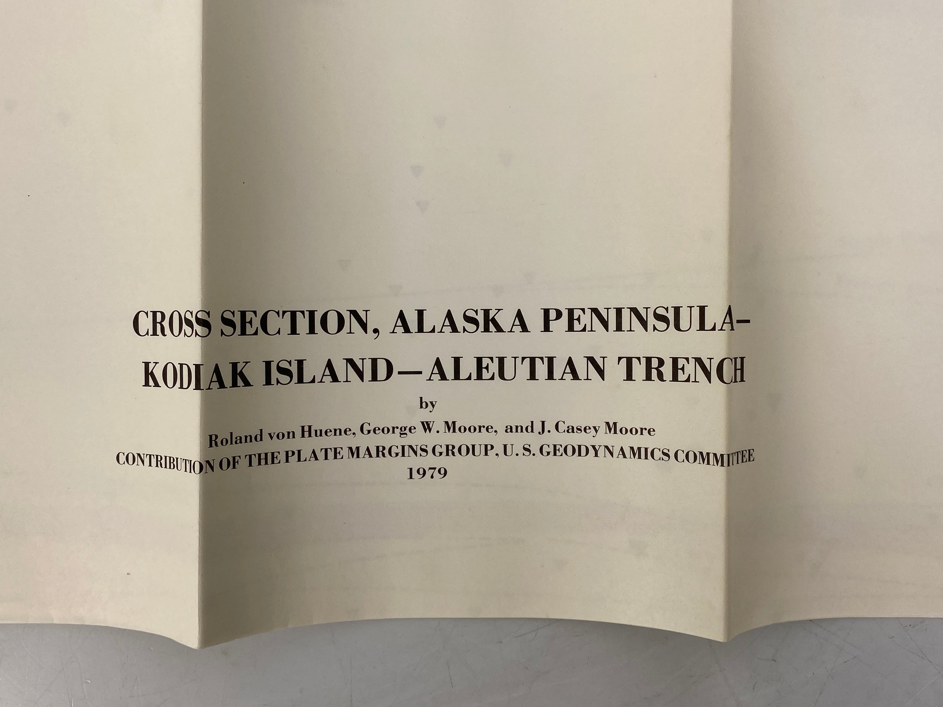 3 Vintage Alaska Wall Maps U.S. Geodynamics Committee 1979-1982