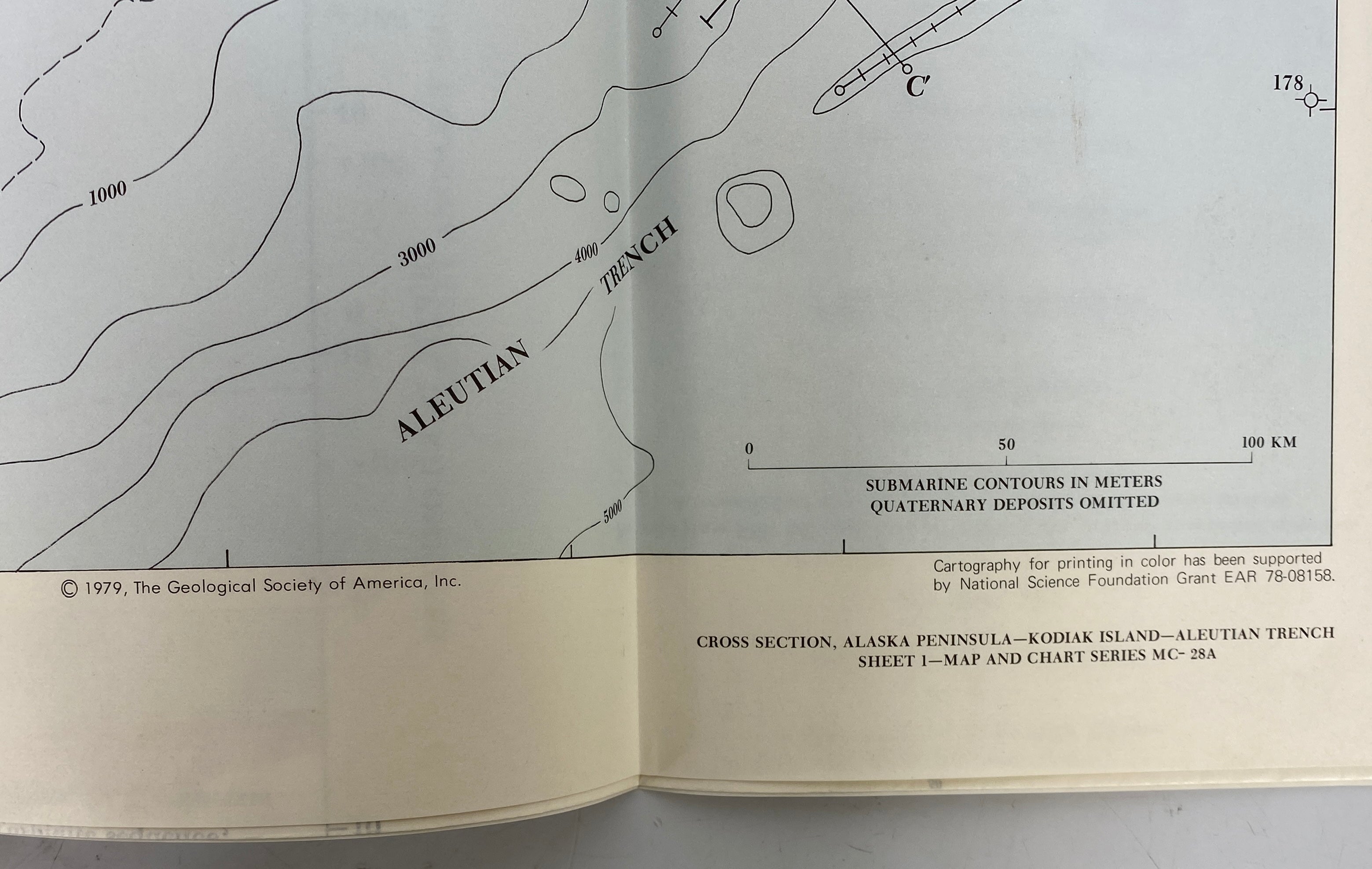 3 Vintage Alaska Wall Maps U.S. Geodynamics Committee 1979-1982