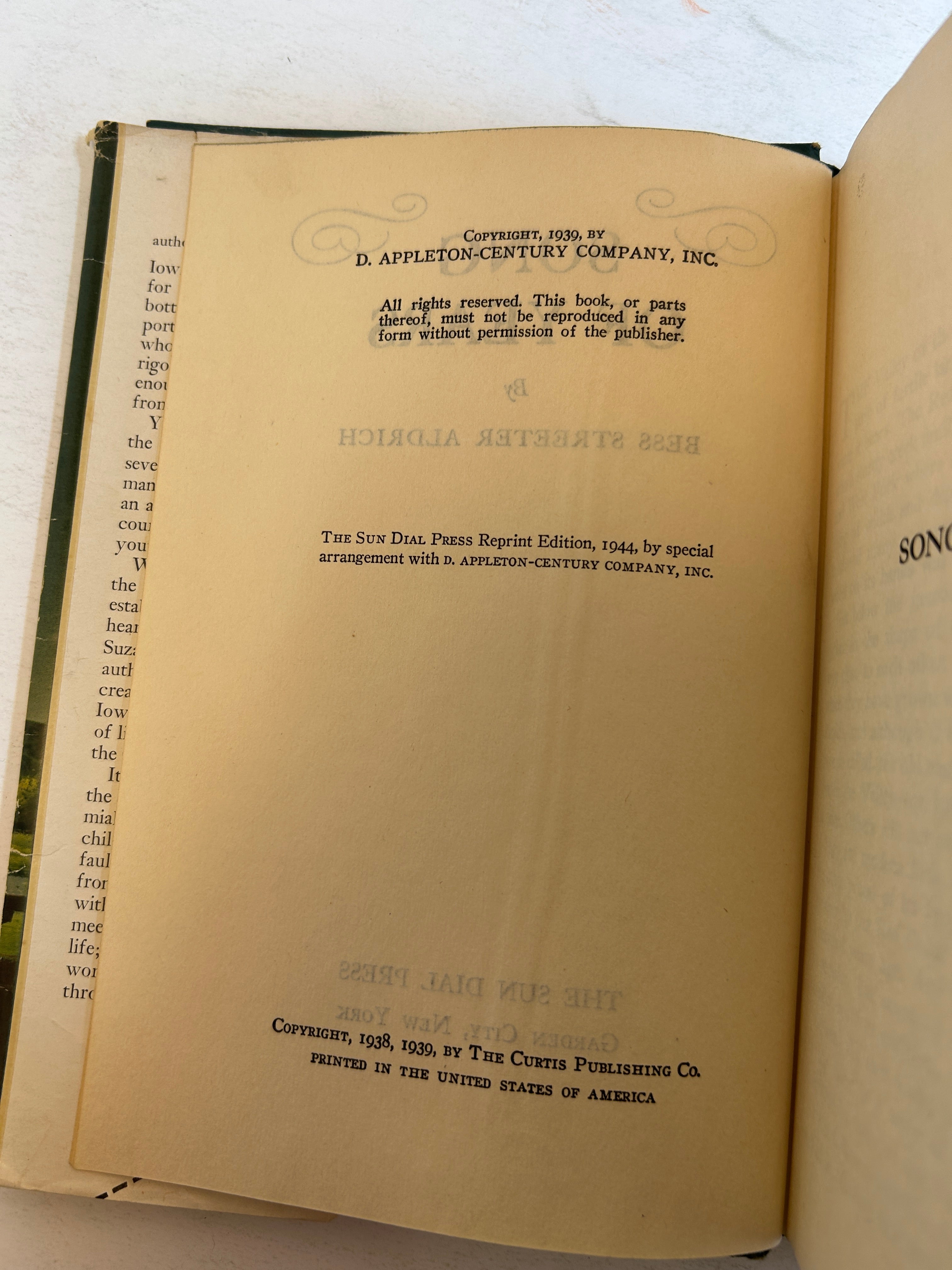 3 Vintage BCE: Song of Years/Johnny Osage/Dinner at Antoine's 1944-1960 HCDJ