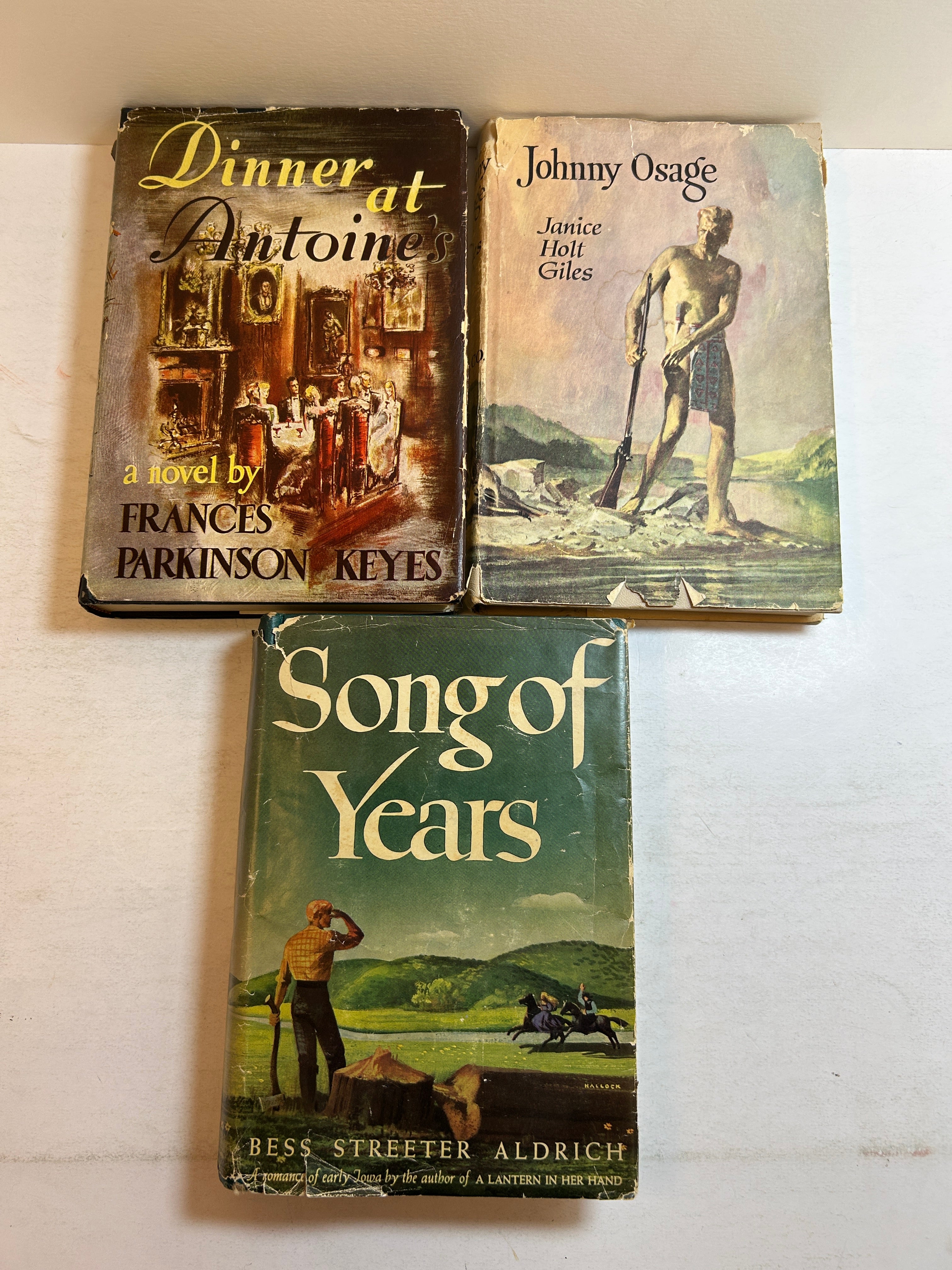 3 Vintage BCE: Song of Years/Johnny Osage/Dinner at Antoine's 1944-1960 HCDJ