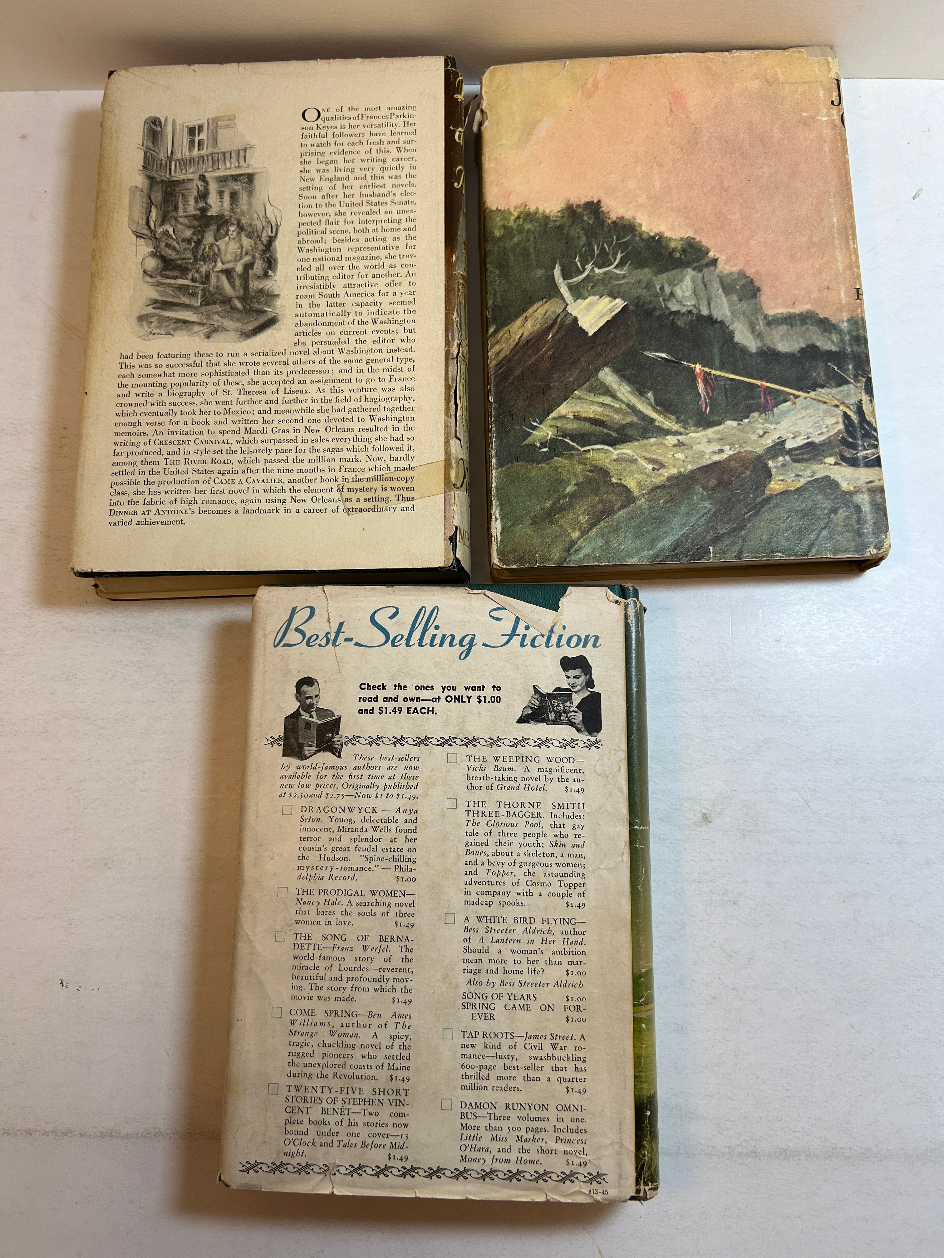 3 Vintage BCE: Song of Years/Johnny Osage/Dinner at Antoine's 1944-1960 HCDJ