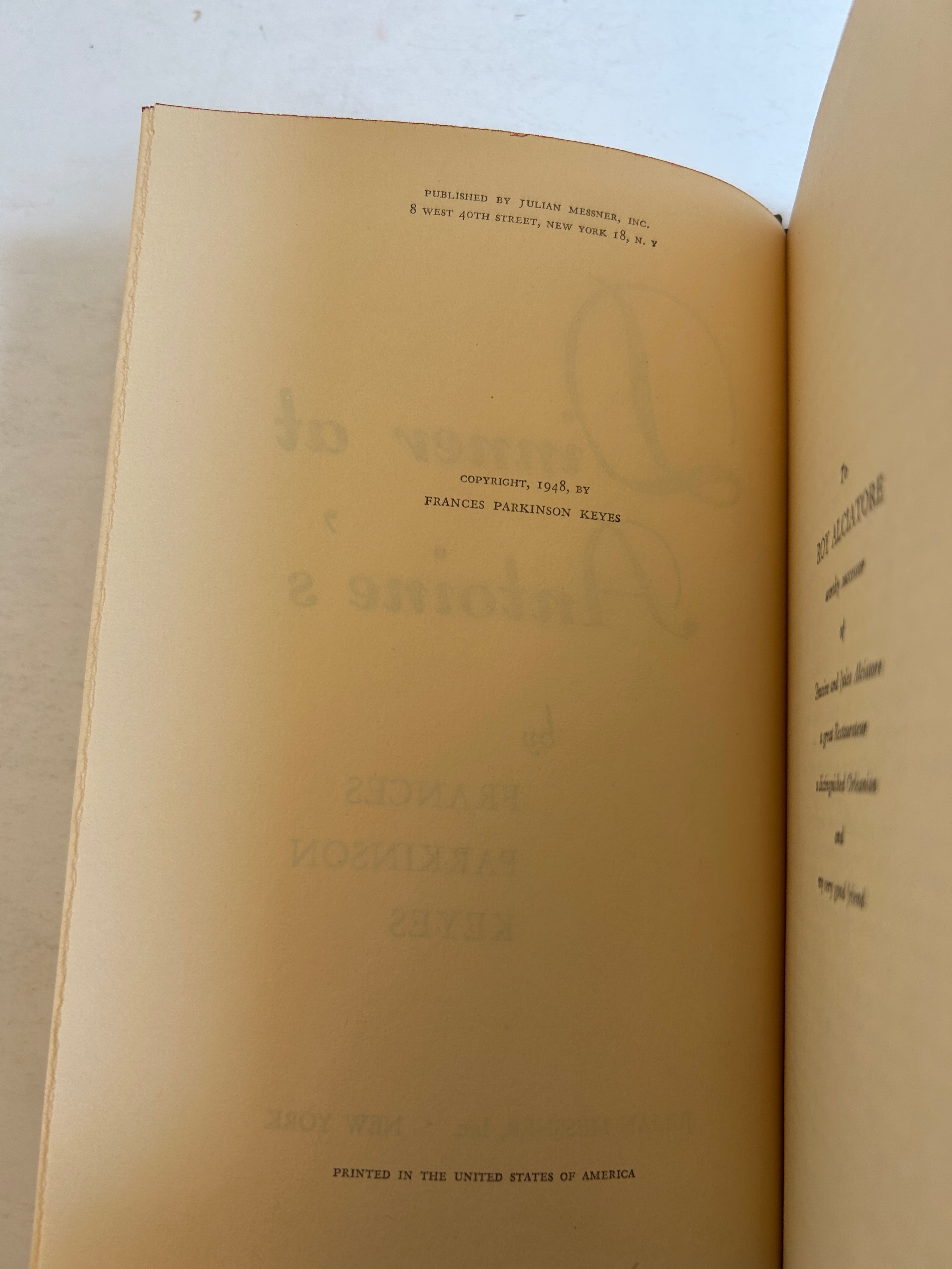 3 Vintage BCE: Song of Years/Johnny Osage/Dinner at Antoine's 1944-1960 HCDJ