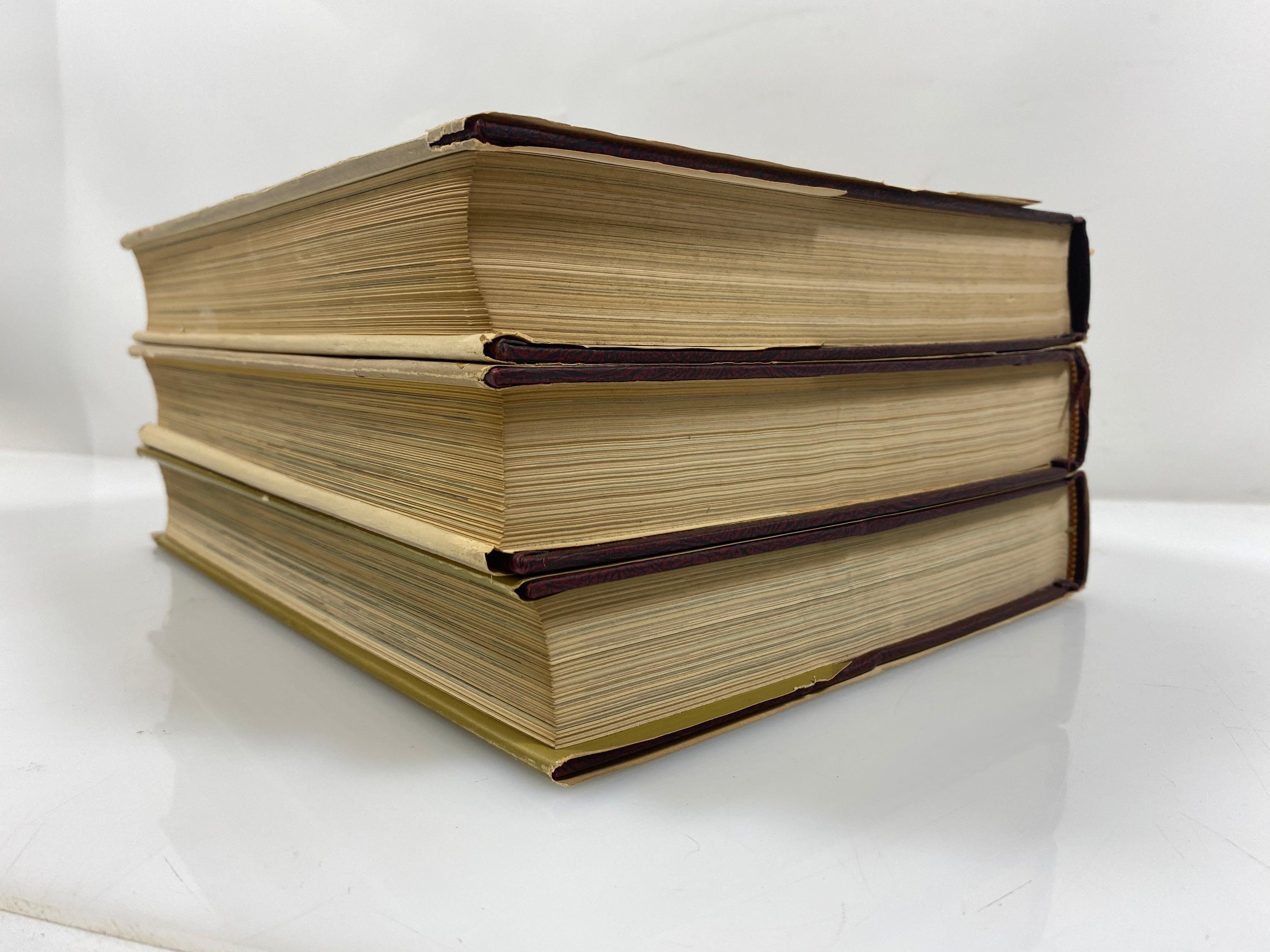 3 Vintage Britannica Books of the Year 1963/1966/1968 HC DJ