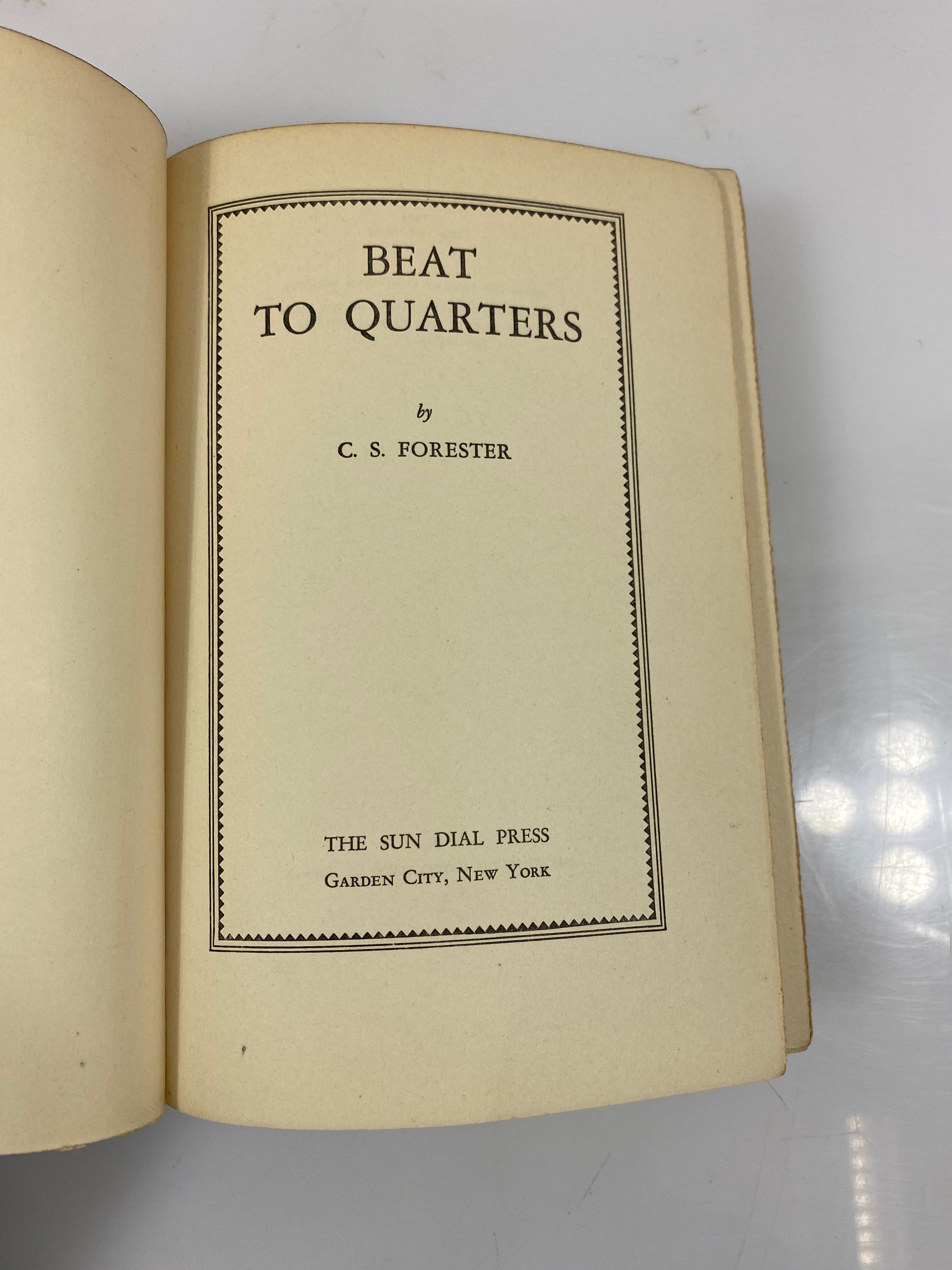 3 Vintage C.S. Forester: Flying Colours/Ship of the Line/Beat to Quarters HCDJ