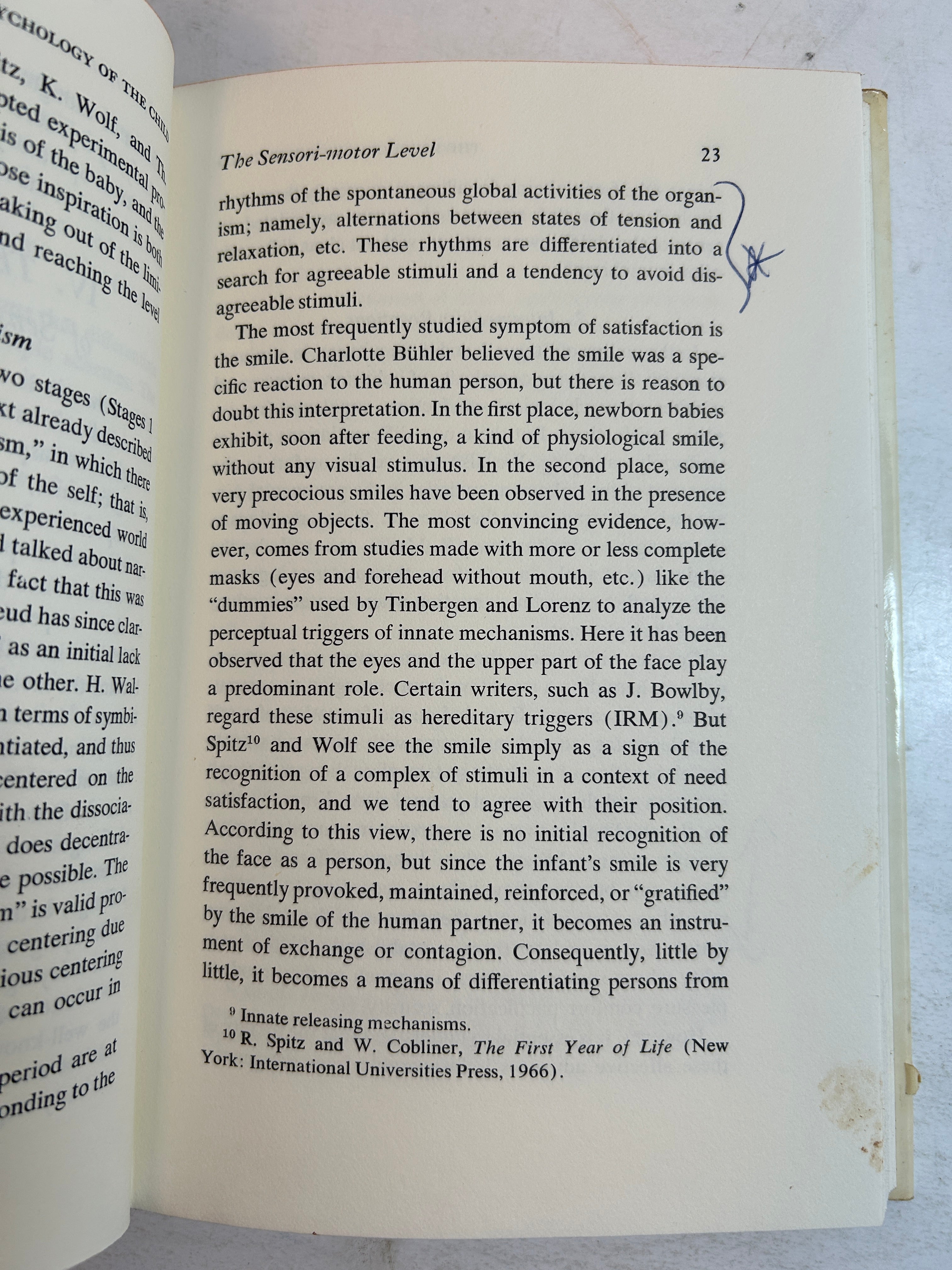 3 Vintage Jean Piaget/Barbel Inhelder Child Psychology Volumes 1959-1969