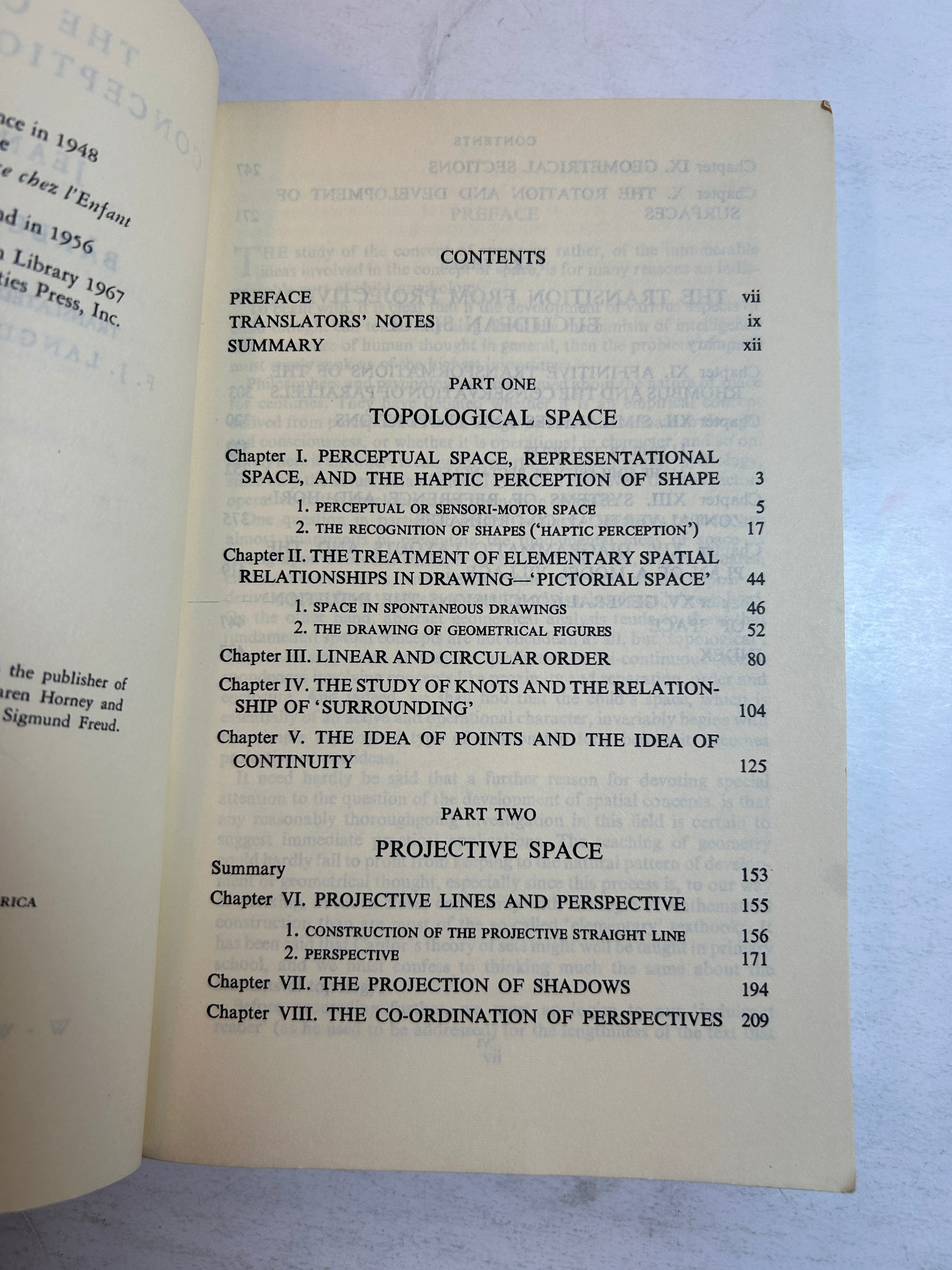 3 Vintage Jean Piaget/Barbel Inhelder Child Psychology Volumes 1959-1969