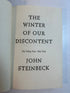 3 Vintage John Steinbeck Novels 1961-1967 The Viking Press HC