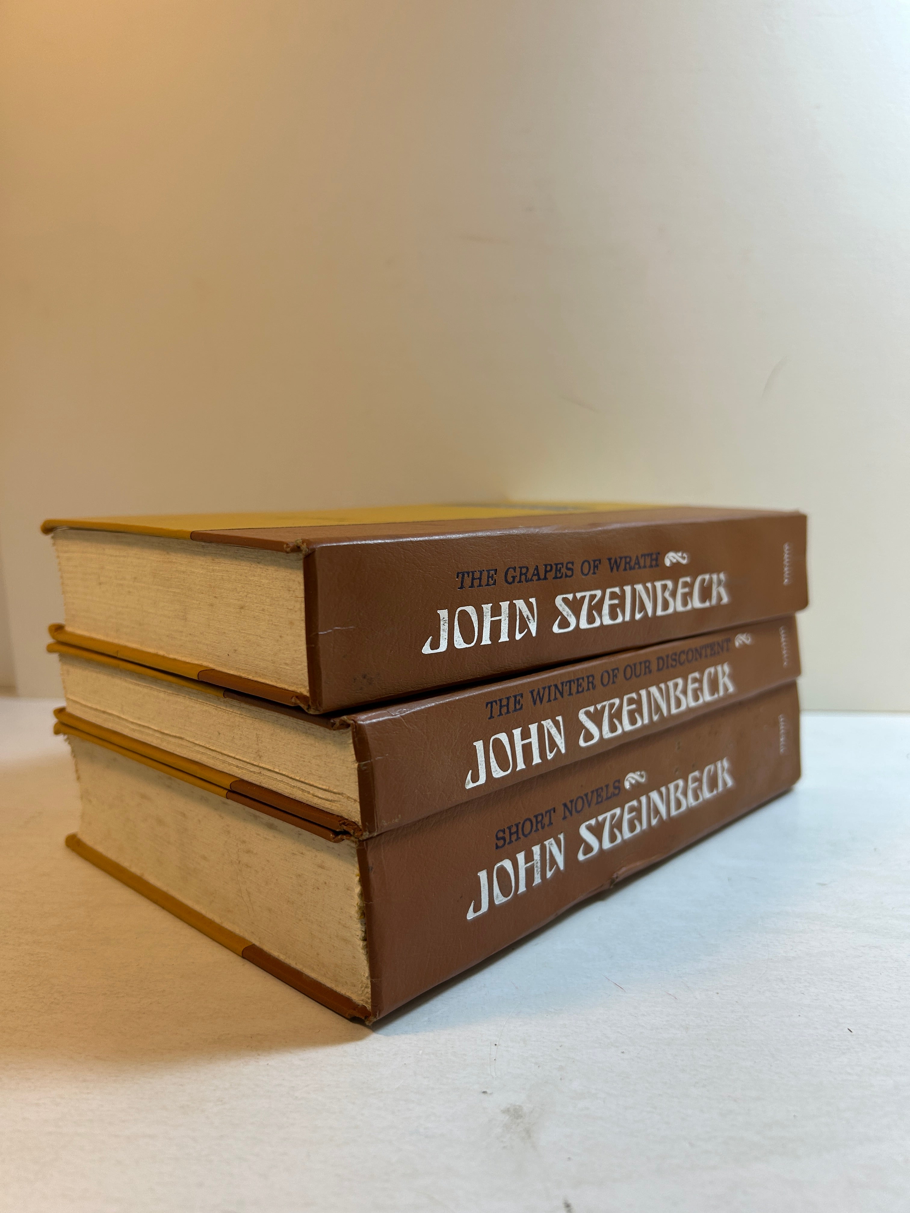 3 Vintage John Steinbeck Novels 1961-1967 The Viking Press HC