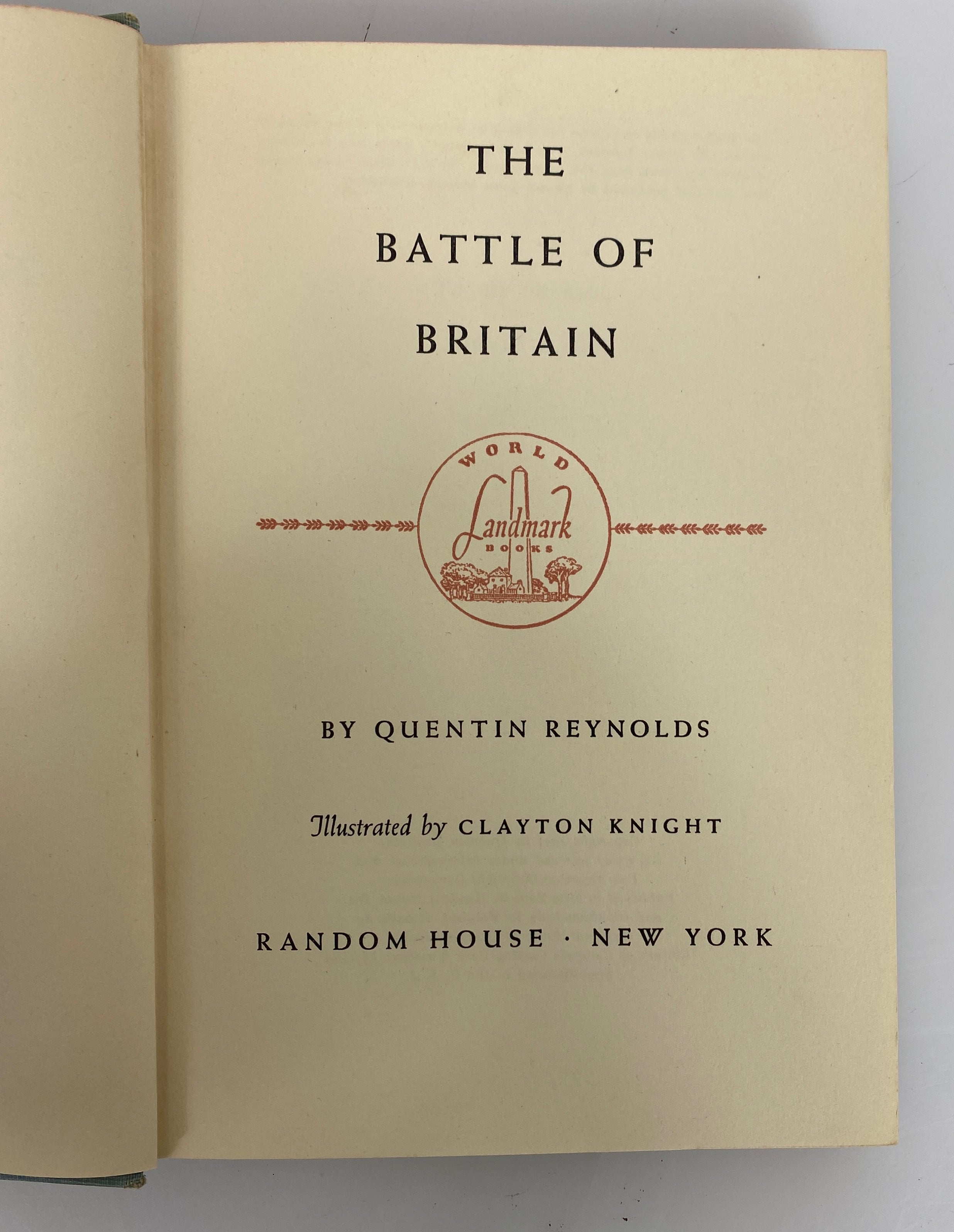 3 Vintage Landmark Vols: The Vikings/The Battle of Britain/Guadalcanal Diary HC