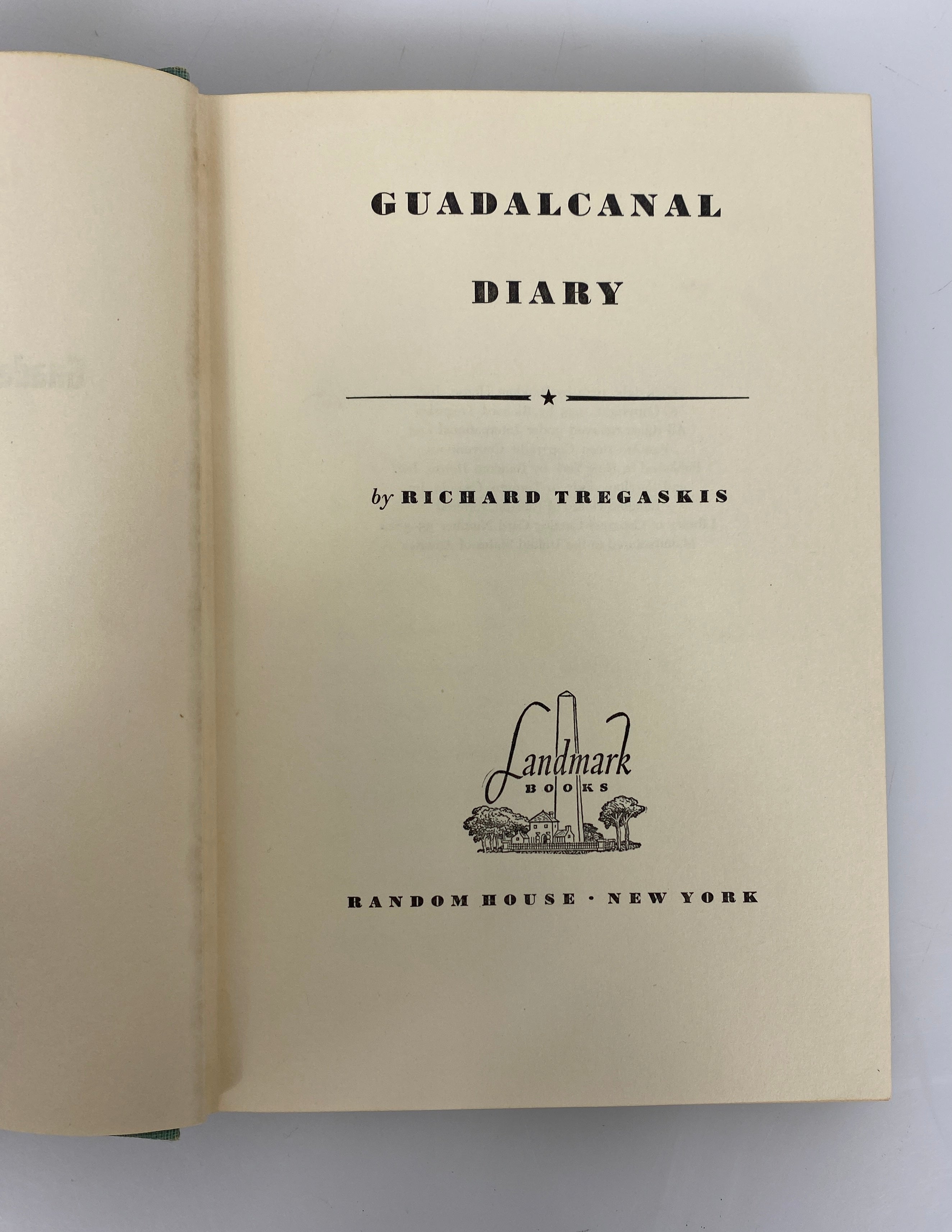 3 Vintage Landmark Vols: The Vikings/The Battle of Britain/Guadalcanal Diary HC