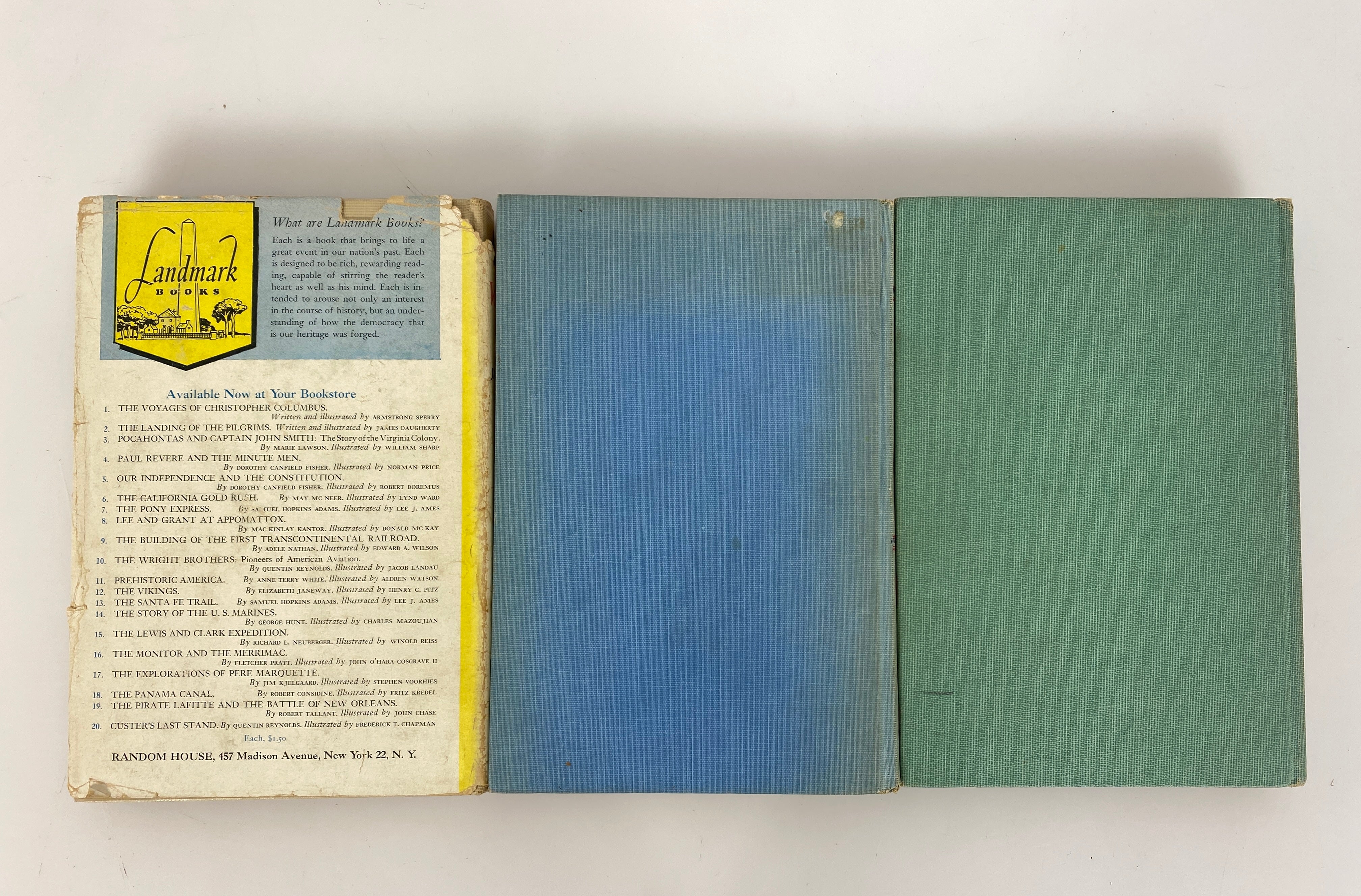 3 Vintage Landmark Vols: The Vikings/The Battle of Britain/Guadalcanal Diary HC