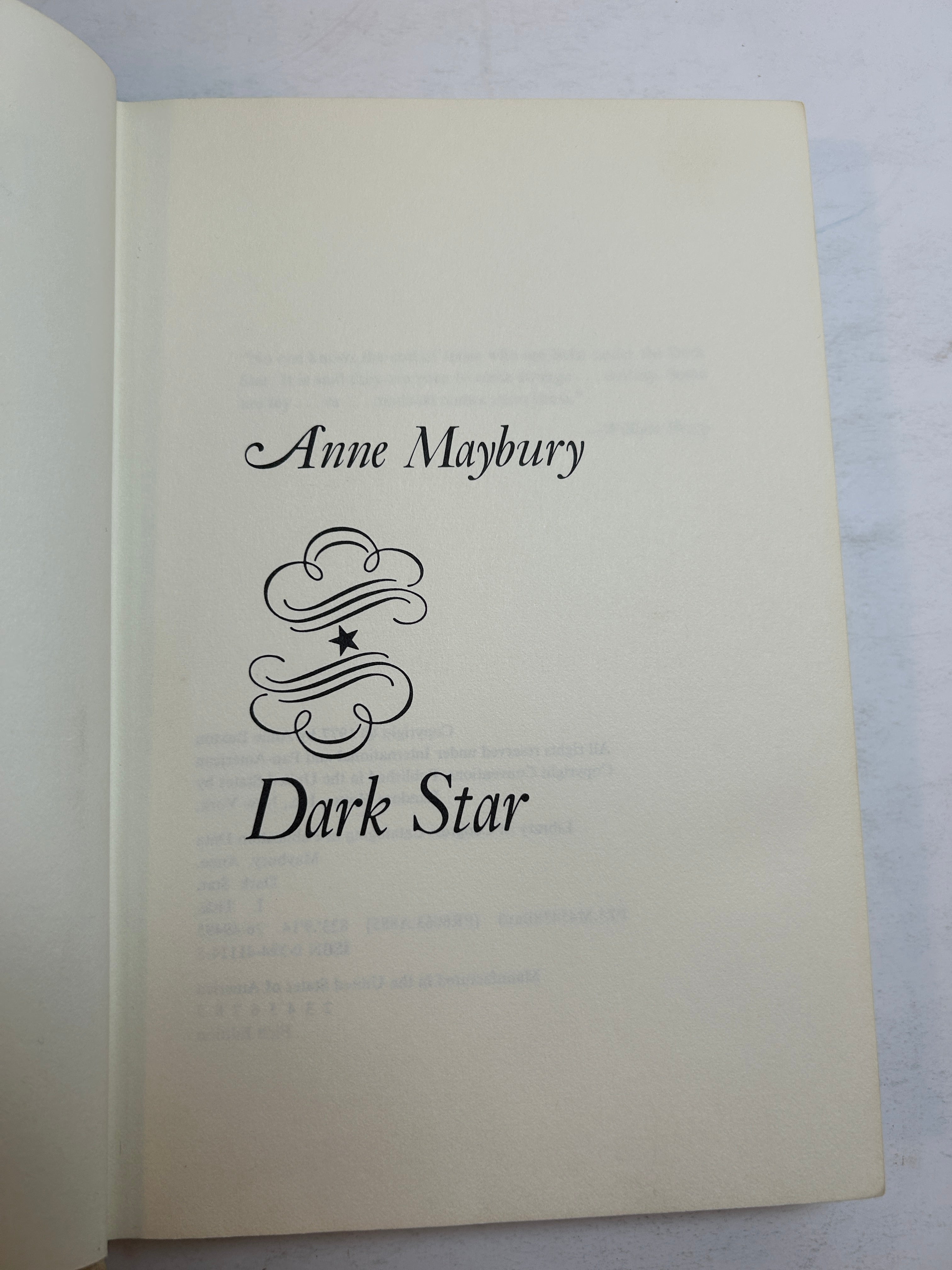 3 Vintage Novels: Younger Sister/Dark Star/Heiress 1945-1987 HC DJ