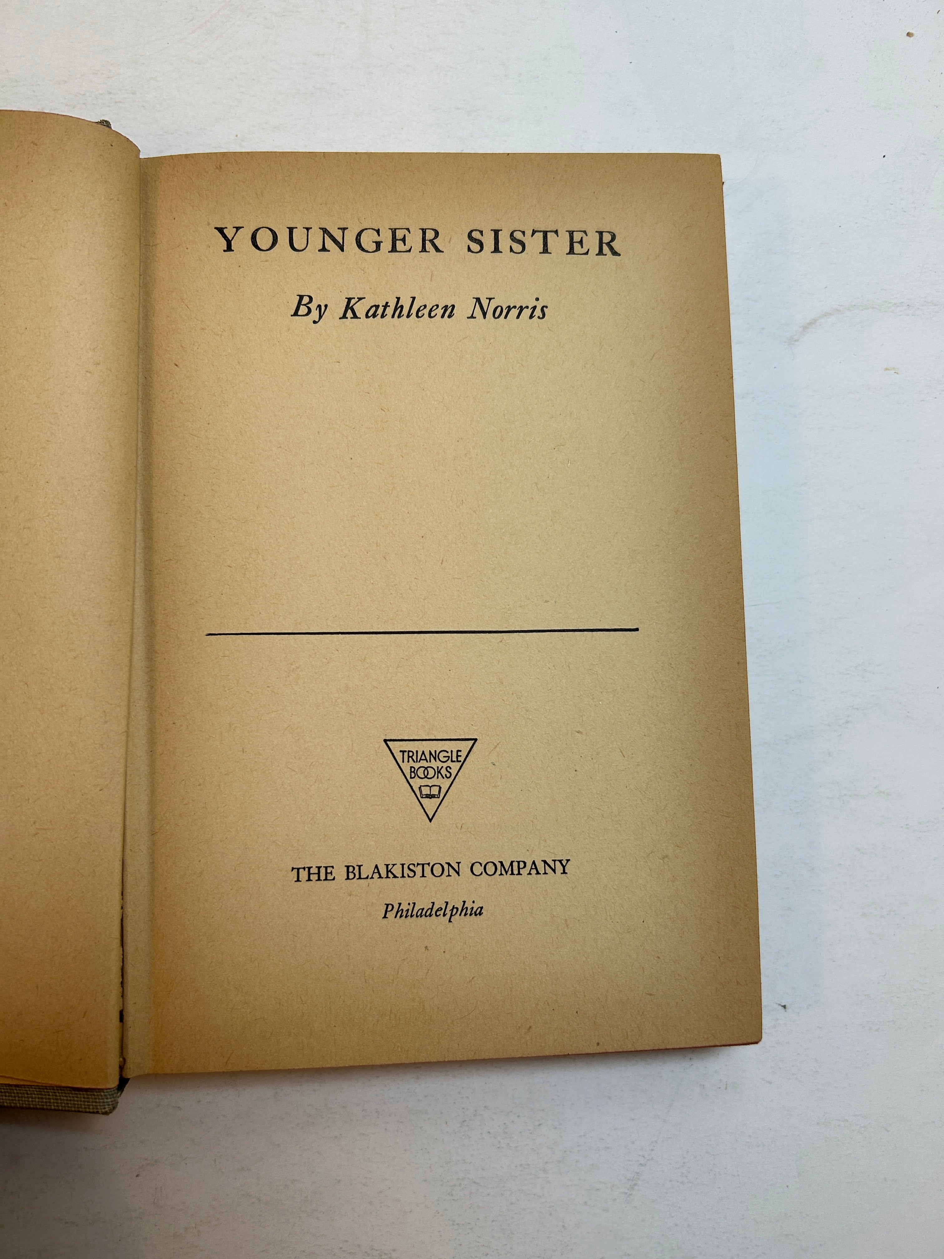 3 Vintage Novels: Younger Sister/Dark Star/Heiress 1945-1987 HC DJ