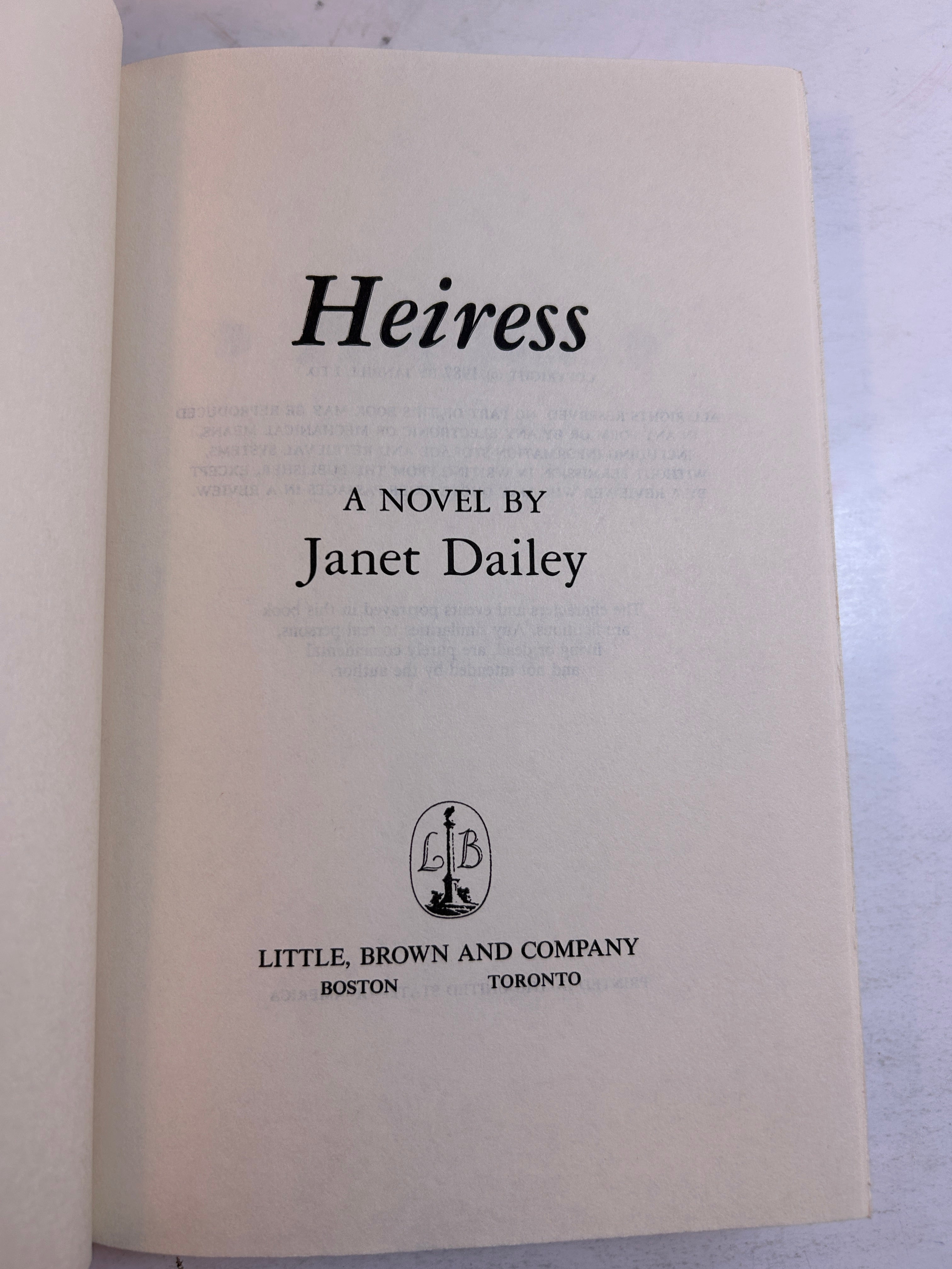 3 Vintage Novels: Younger Sister/Dark Star/Heiress 1945-1987 HC DJ