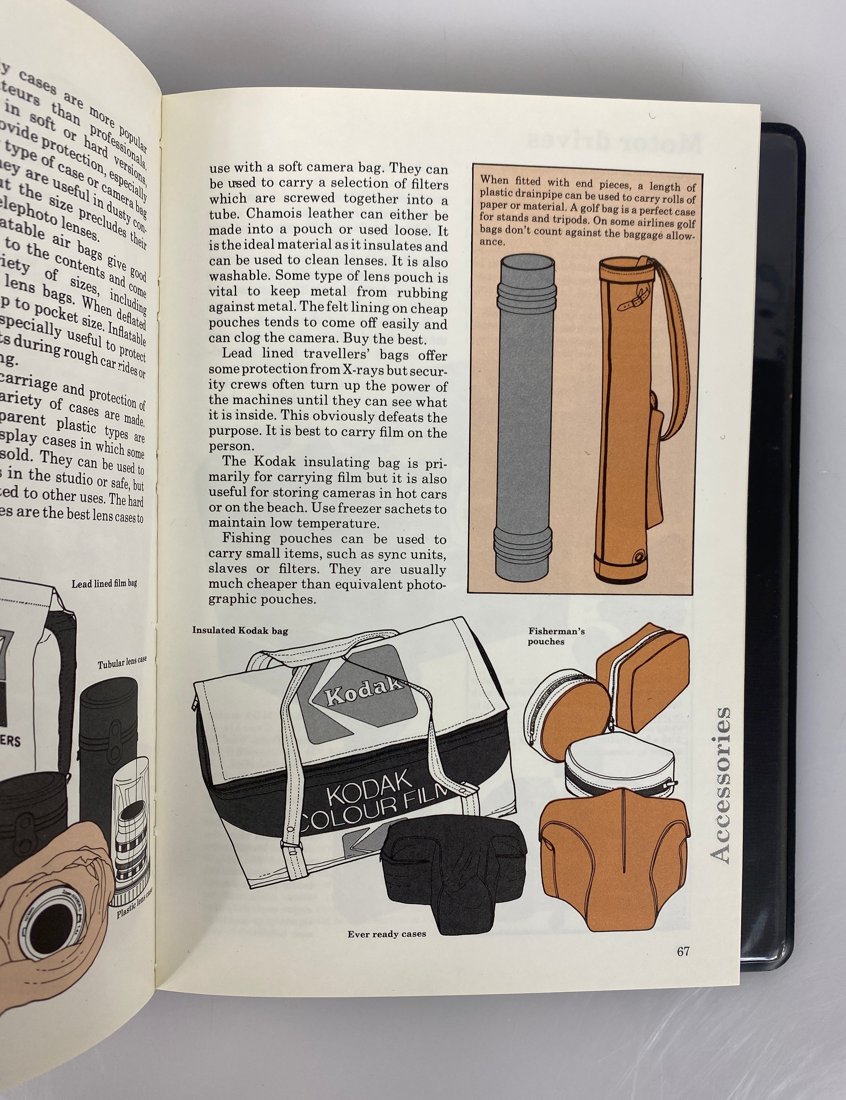 3 Vintage Photography Books: 35mm Handbook/Kodak Photoguide/In Focus 1975-80