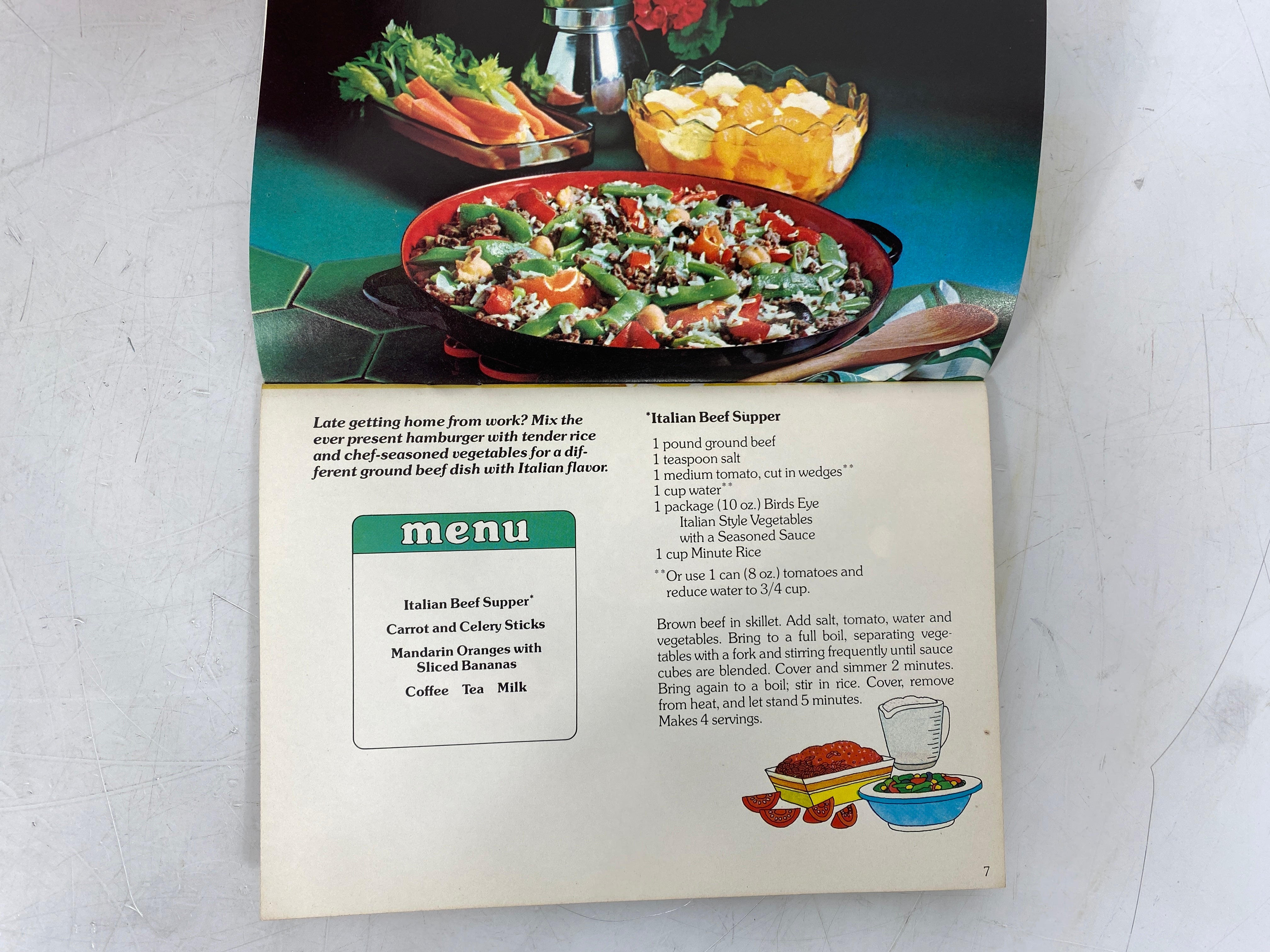 3 Vintage Rice Cookbooks: Minute Rice/Riceland Rice/The Rice Council SC