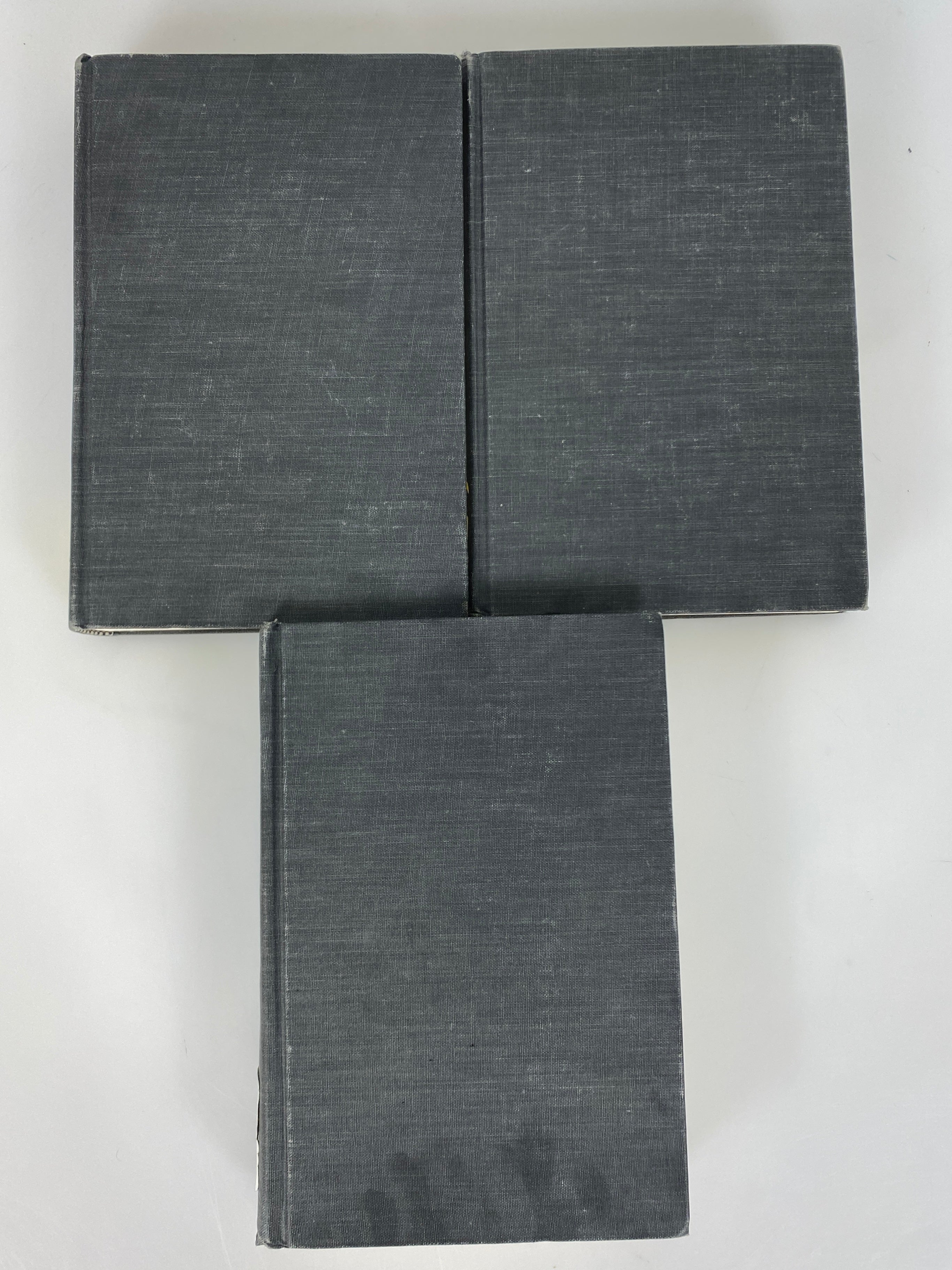 3 Vol Set: History of Russia by Miliukov/Seignobos/Eisenmann 1968 Ex-Library HC
