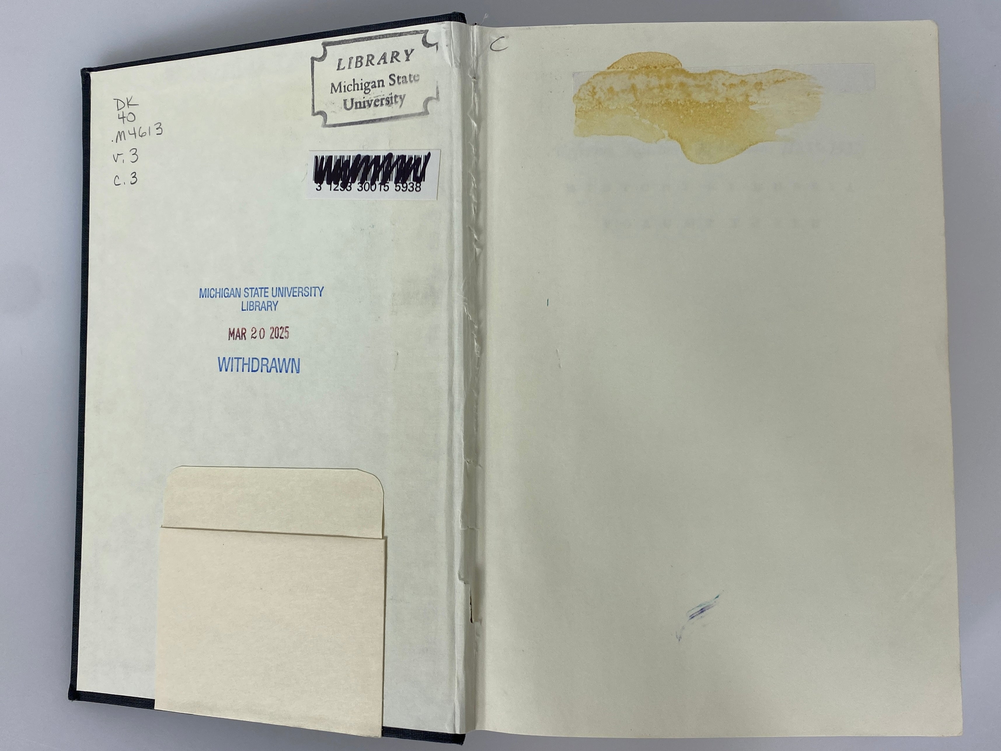 3 Vol Set: History of Russia by Miliukov/Seignobos/Eisenmann 1968 Ex-Library HC
