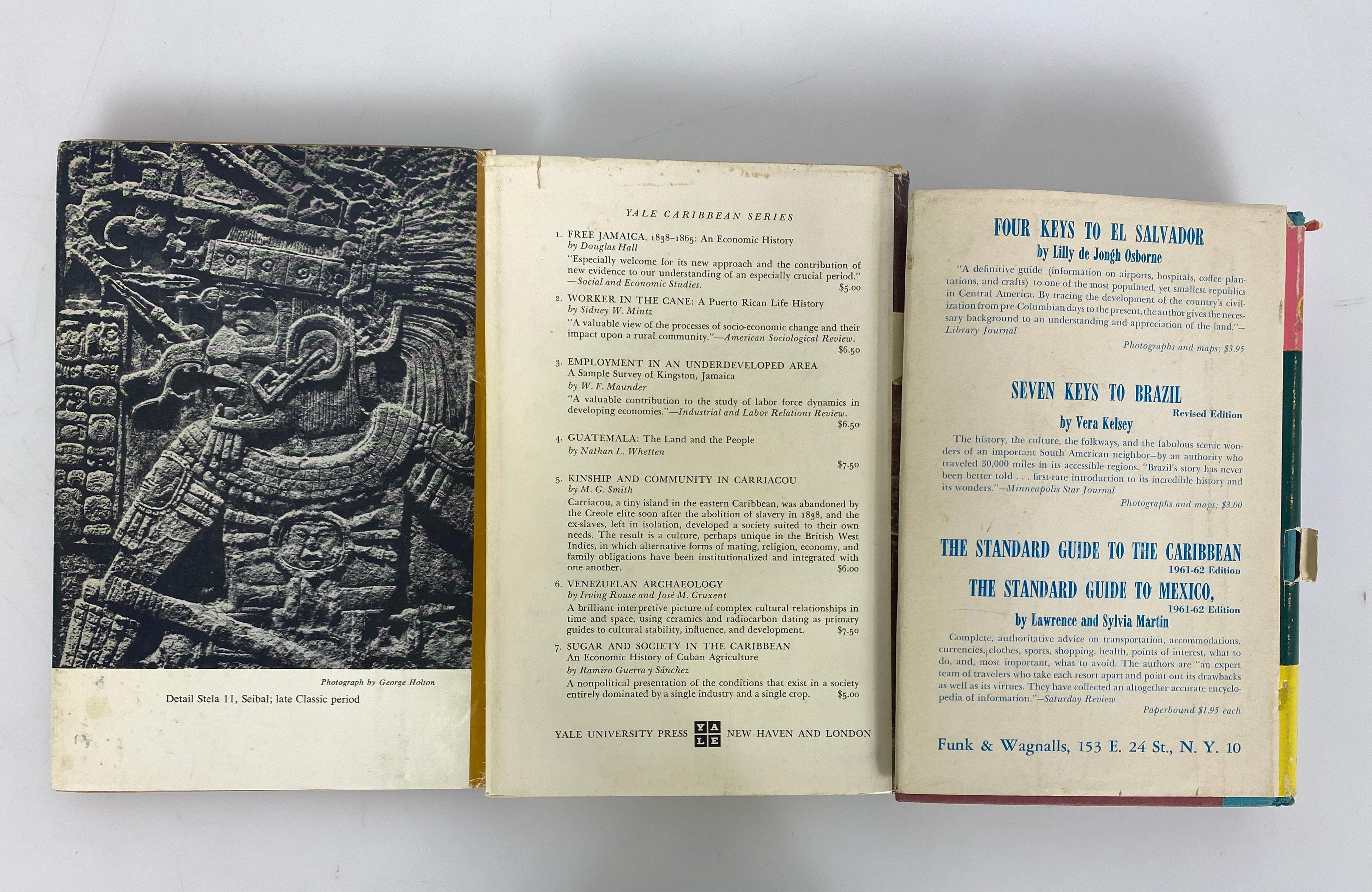 3 Vols: 4 Keys to Guatemala/The Land & the People/Guatemala Traveler HC DJ