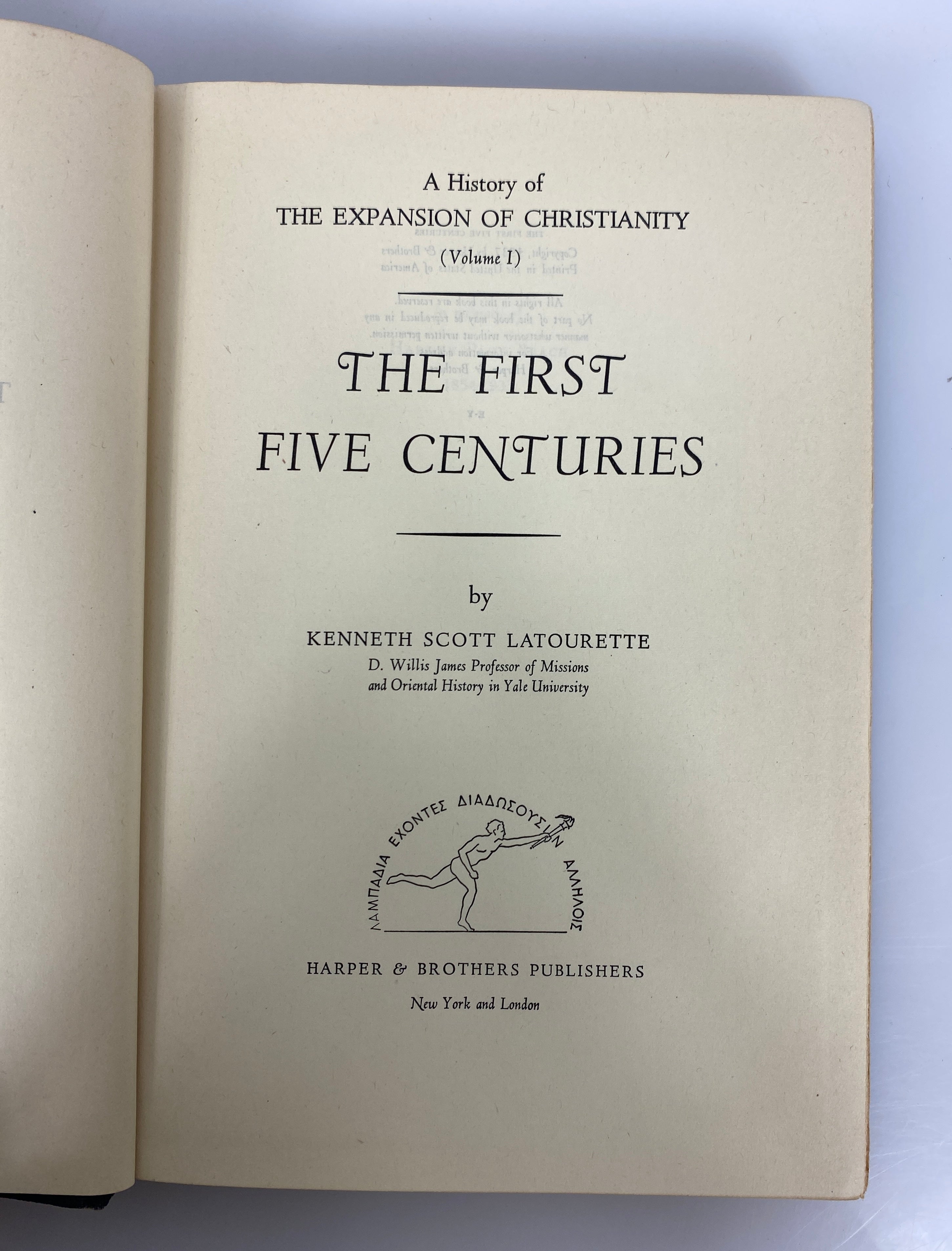 3 Vols: A History of the Expansion of Christianity by Latourette (1,2,7) HC