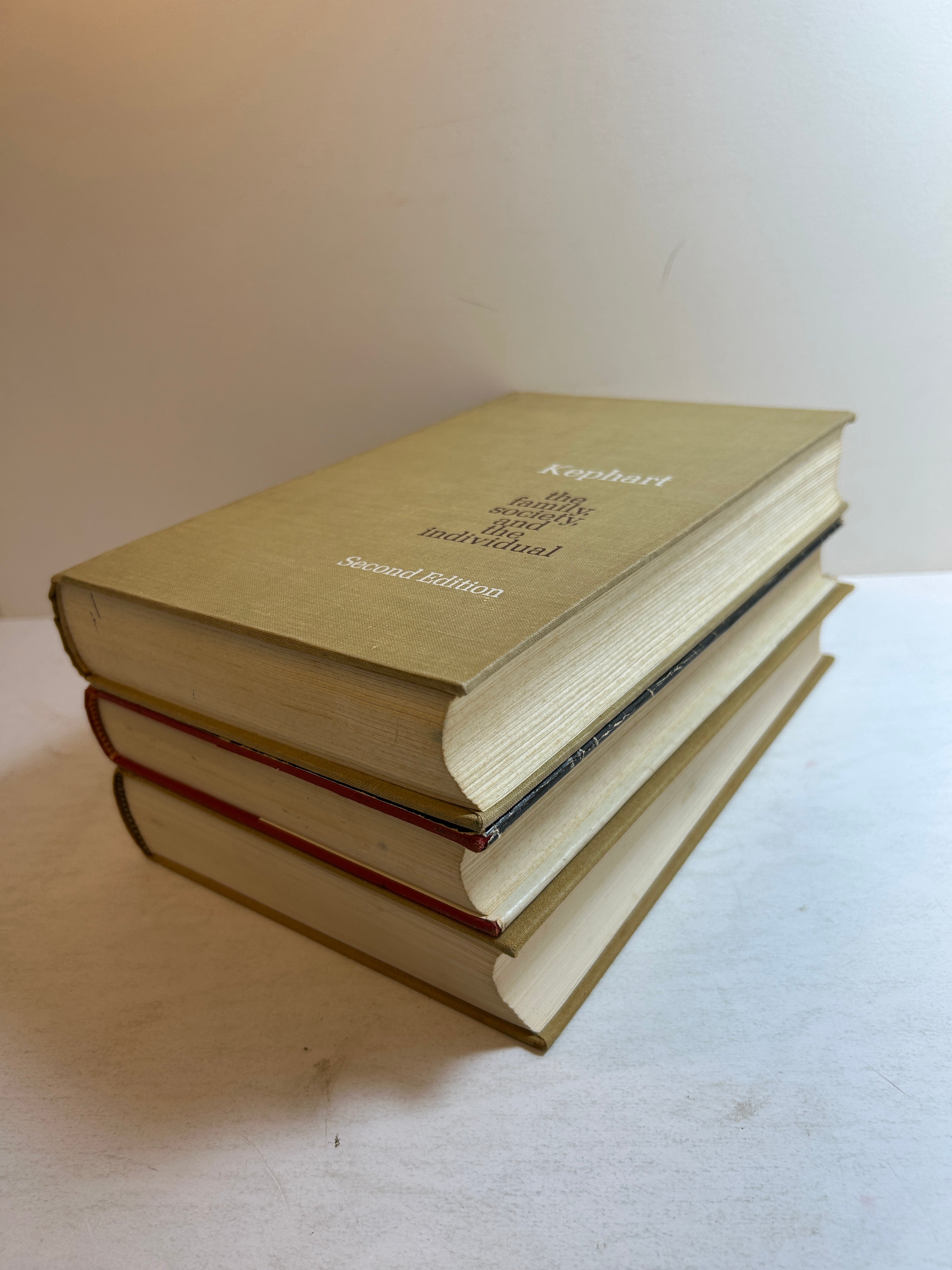 3 Vols: Child Psychology/Psychology of Adolescence/Family Society & Individual