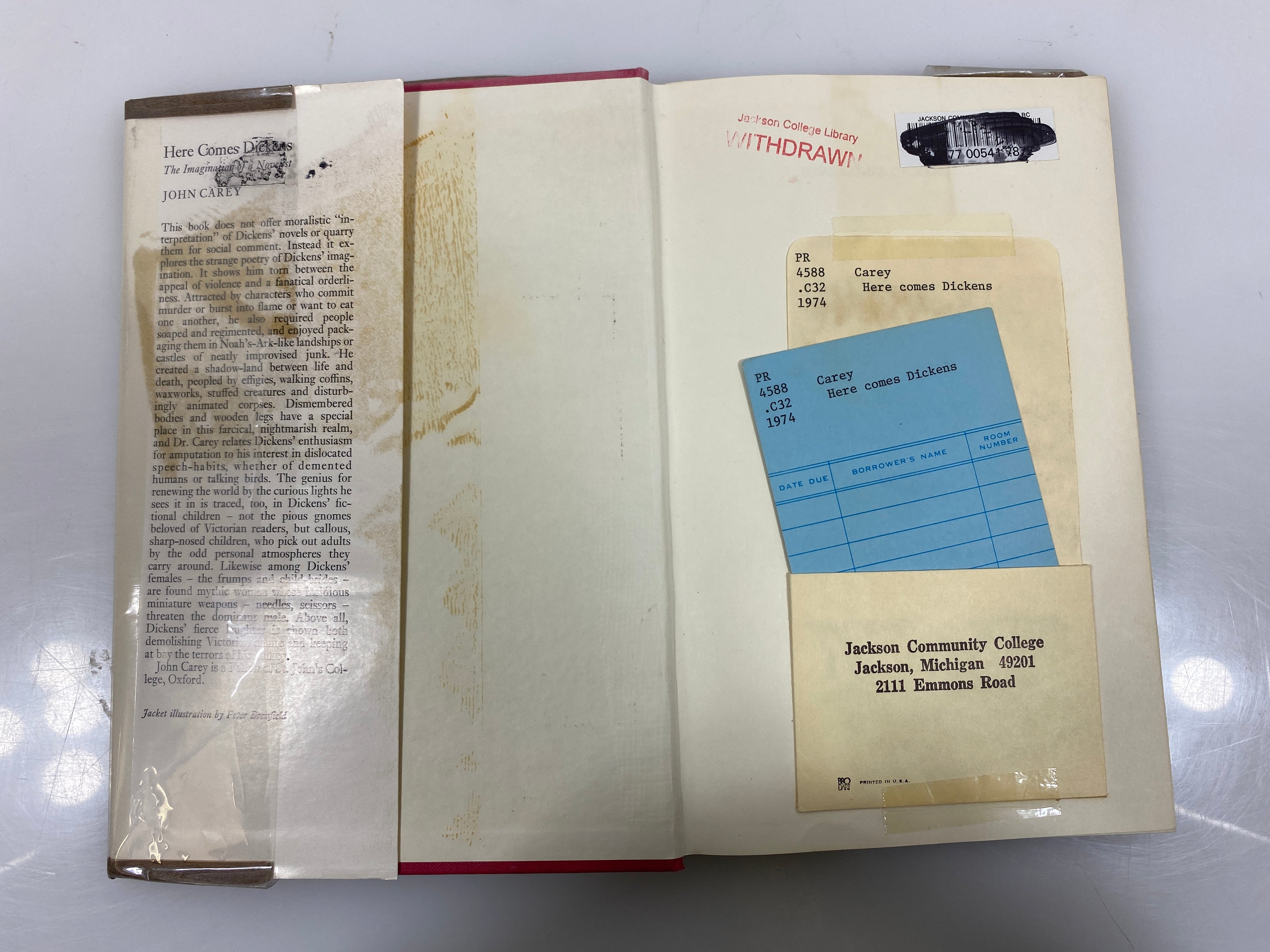 3 Vols: Dickens & the Scandalmongers/Bleak House/Here Comes Dickens Ex-Library