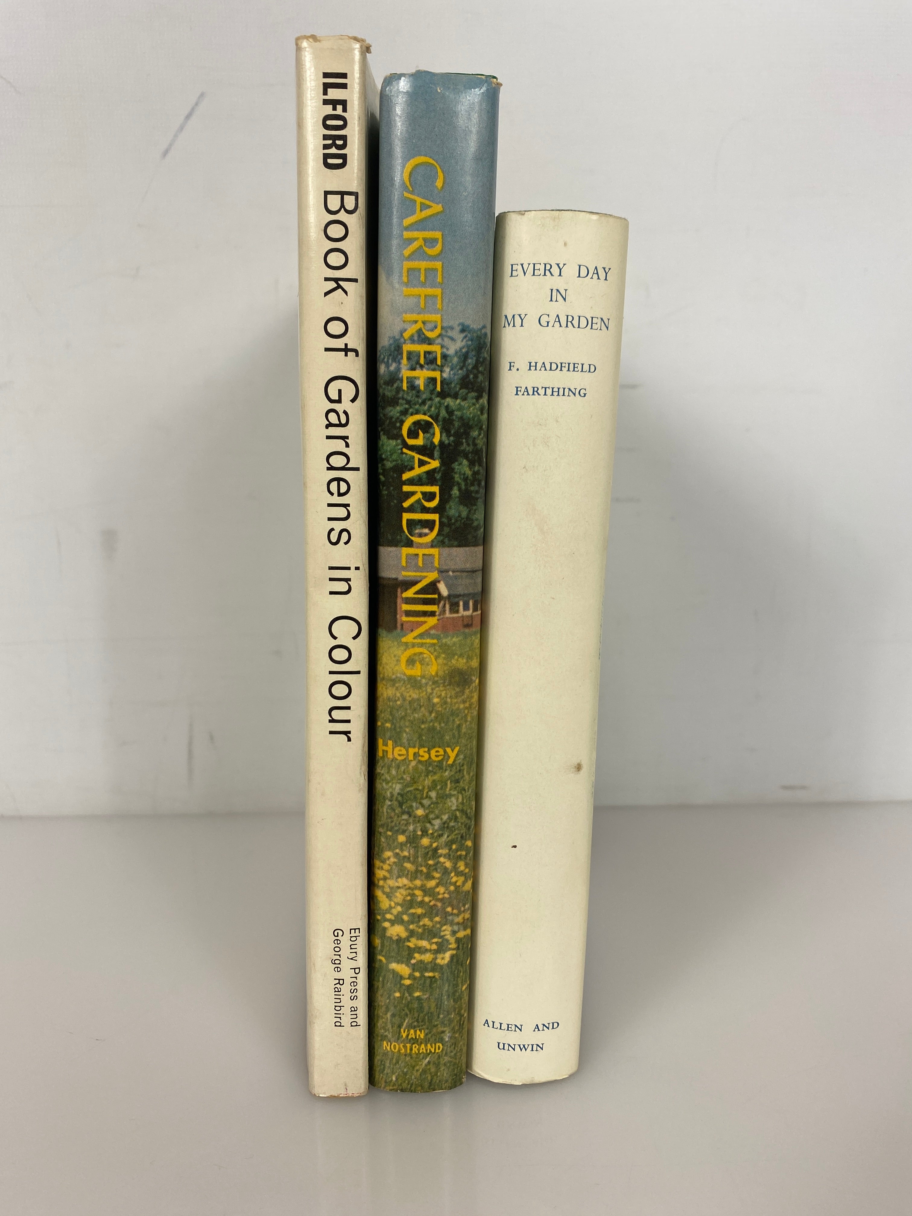 3 Vols: Every Day in My Garden/Carefree Gardening/Book of Gardens in Color HCDJ