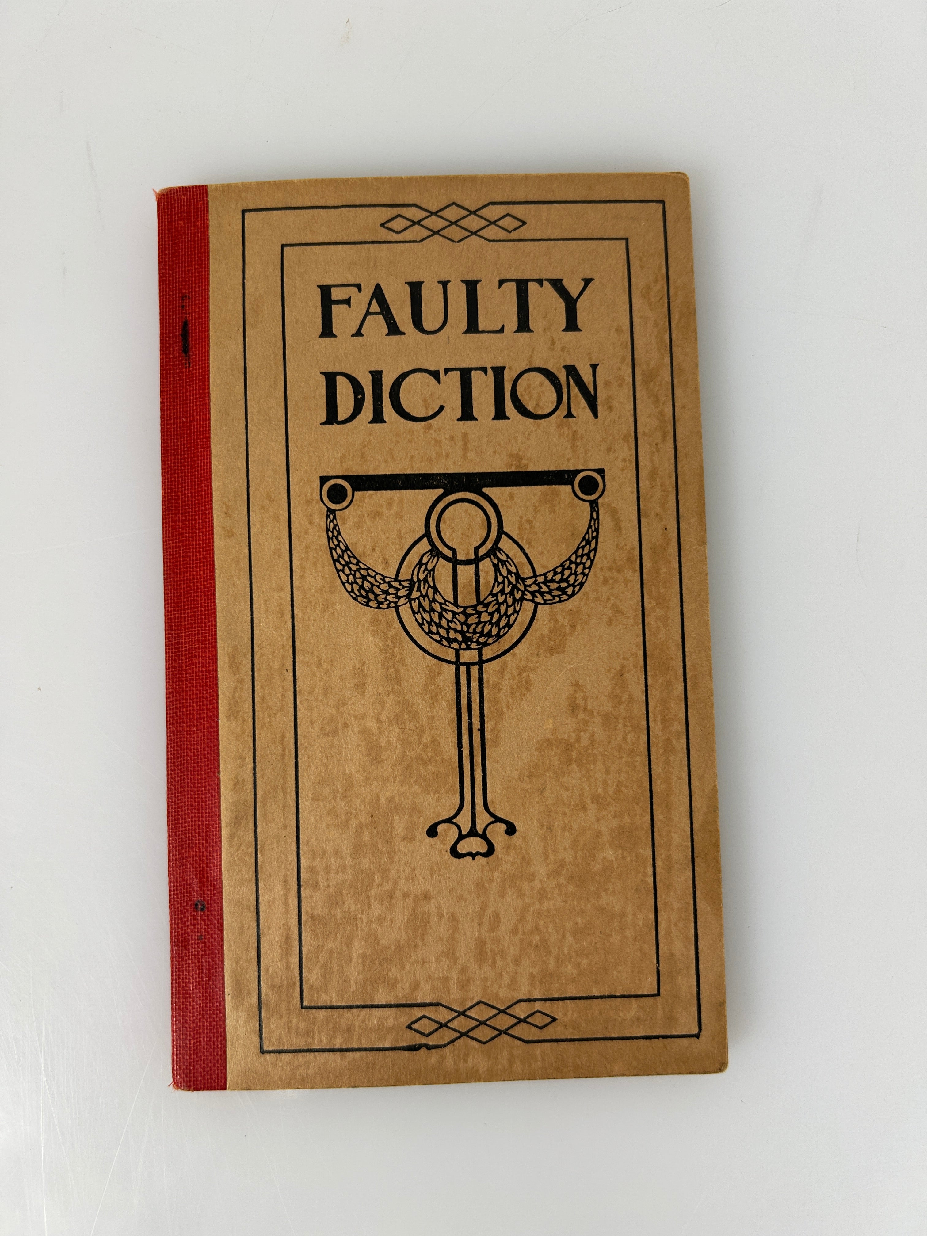 3 Vols: Faulty Diction/Mend Your Speech/Better Say Funk & Wagnalls Booklets 1923