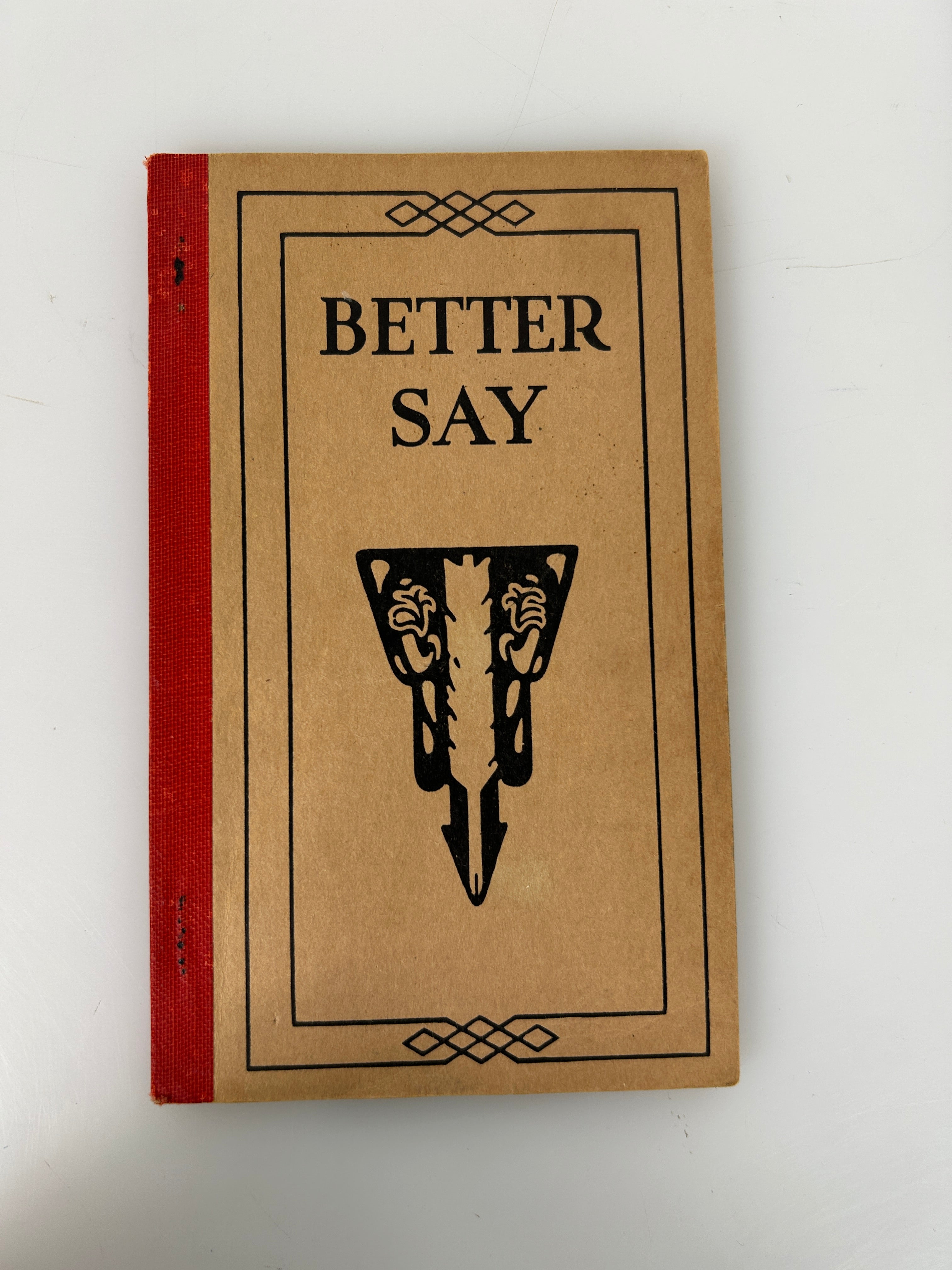 3 Vols: Faulty Diction/Mend Your Speech/Better Say Funk & Wagnalls Booklets 1923