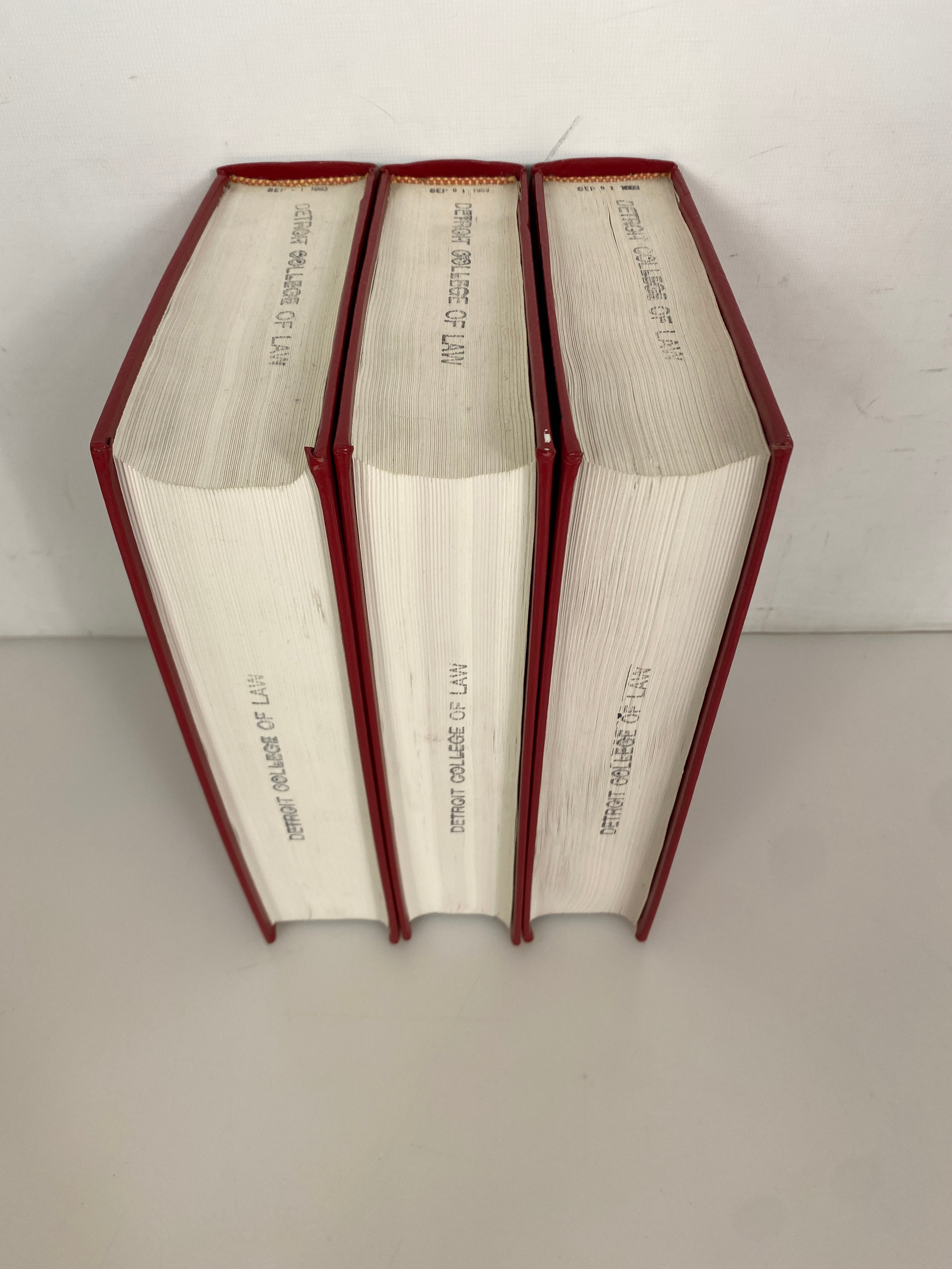 3 Vols: Lawyer's Desk Reference Philo/Philo 1993 8th Edition Ex-Library HC