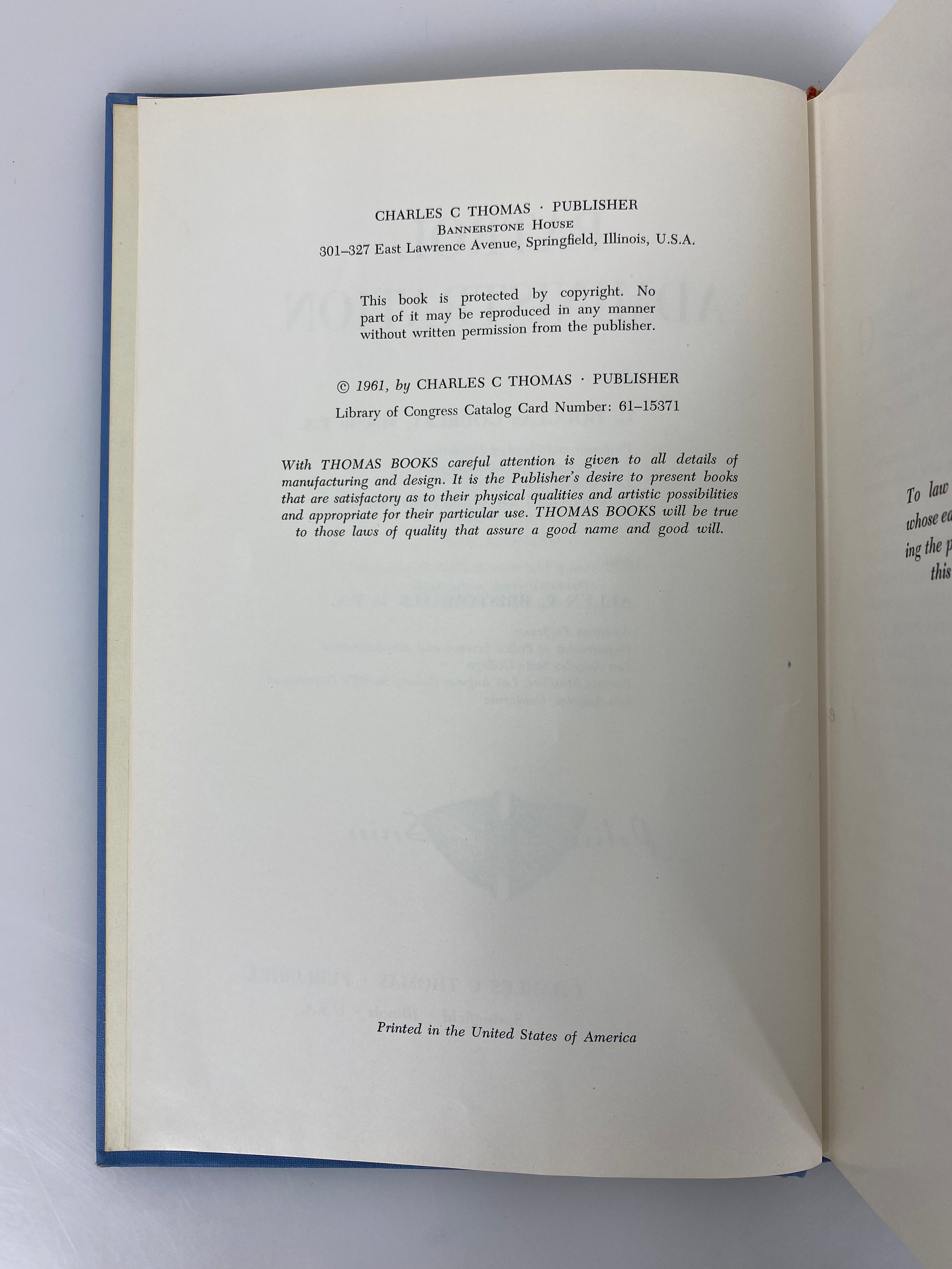 3 Vols: Police in Community/Patrol Administration/Evidence Handbook 1961-75 HC